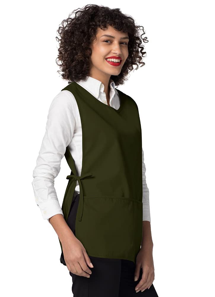 Adar Uniforms Universal Cobbler Apron 2 Pack - Unisex - 7022 - Olive - X