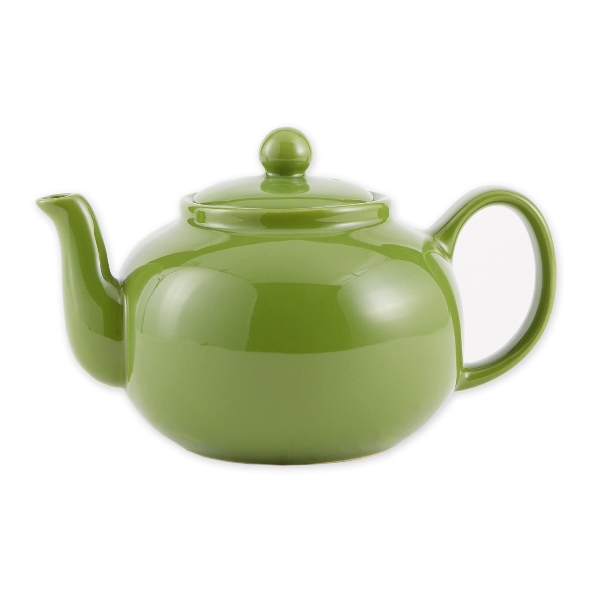 RSVP International Stoneware Teapot  Green