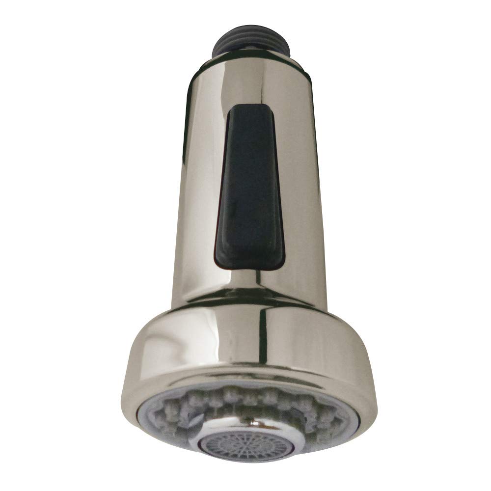 Kingston Brass Gourmetier Kdh8418 Meridian Stream Flow And Full Sprayer, Brushed Nickel