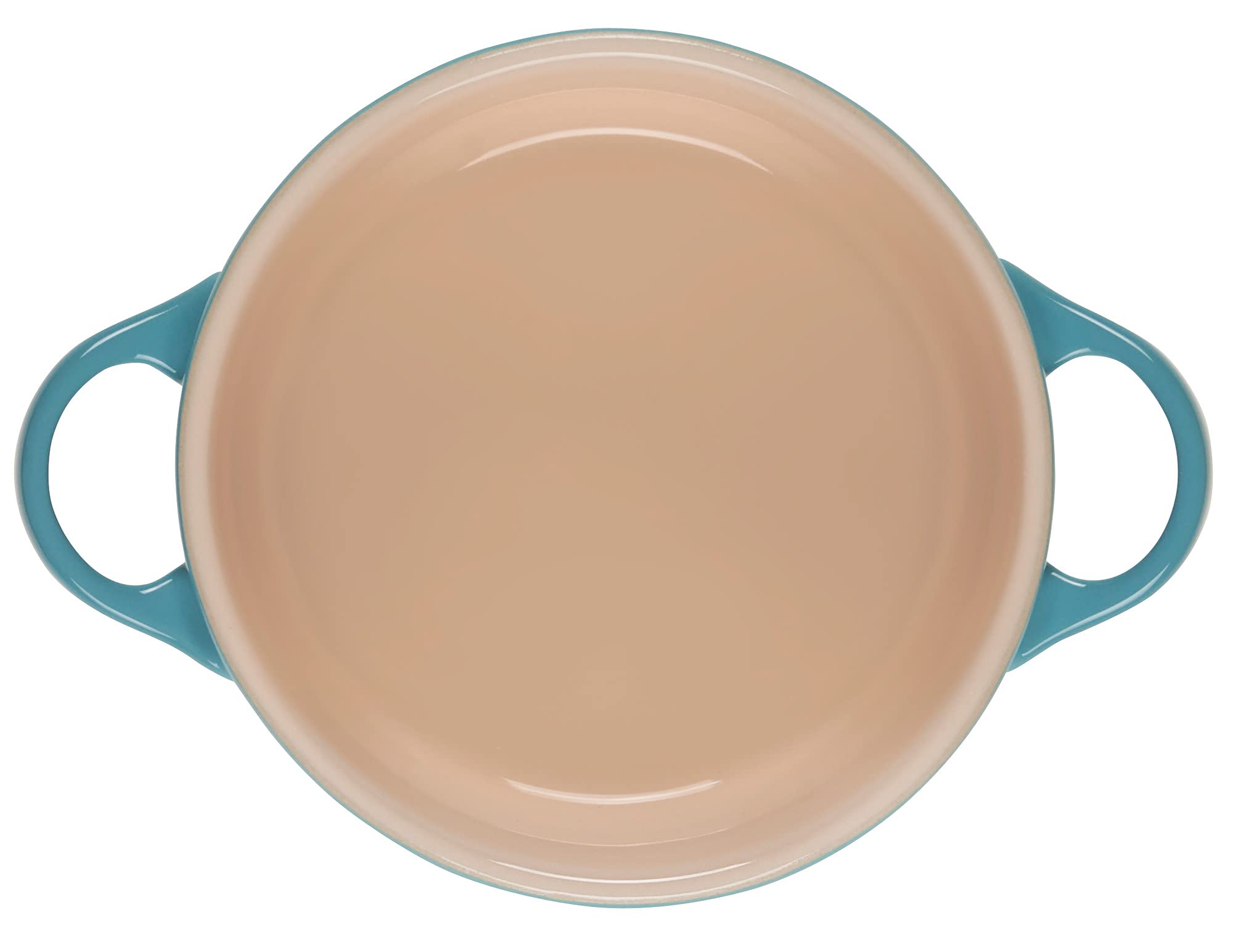 Le Creuset Stoneware Mini Round Cocotte, 14 Oz., Caribbean