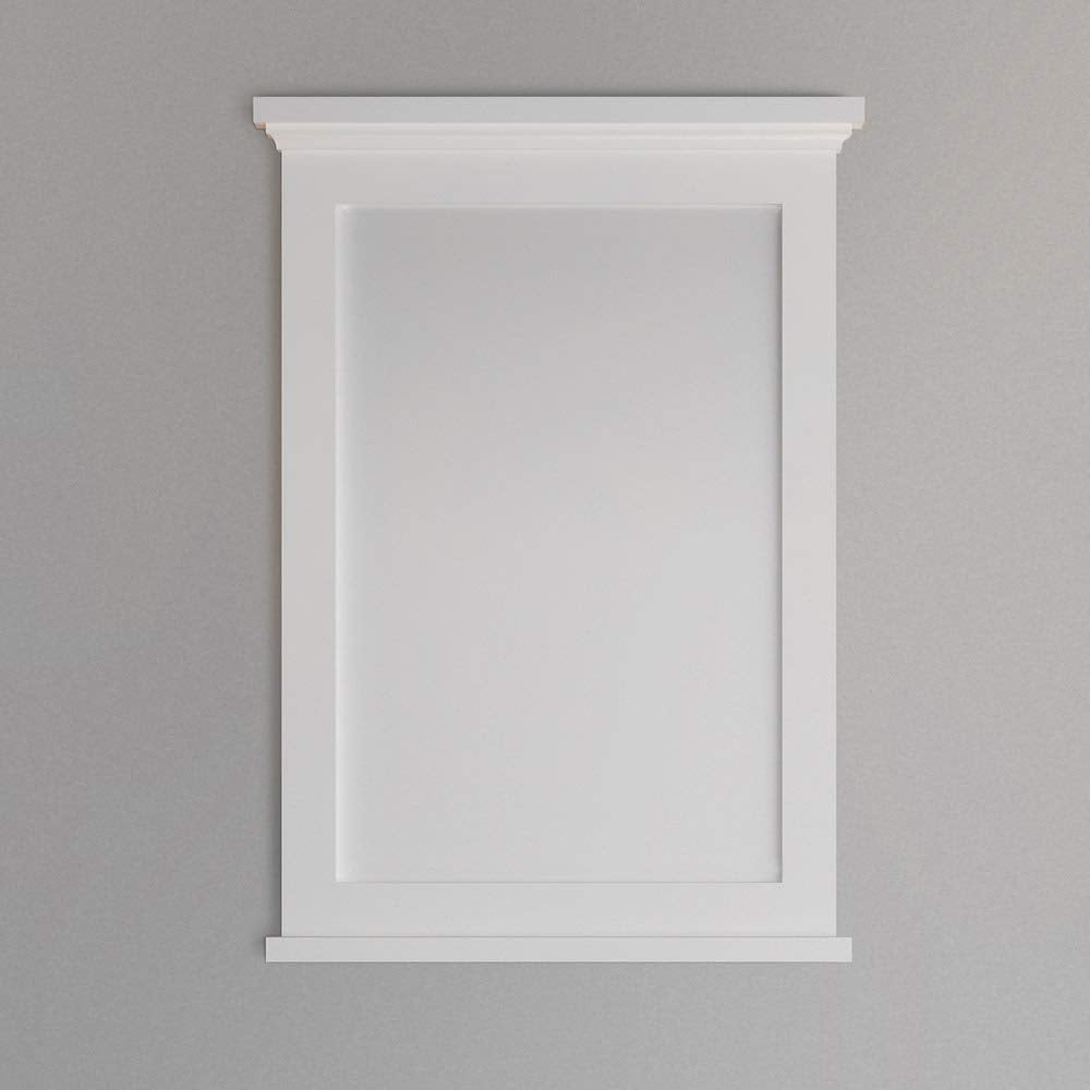 Fresca Windsor 27'' Matte White Bathroom Mirror