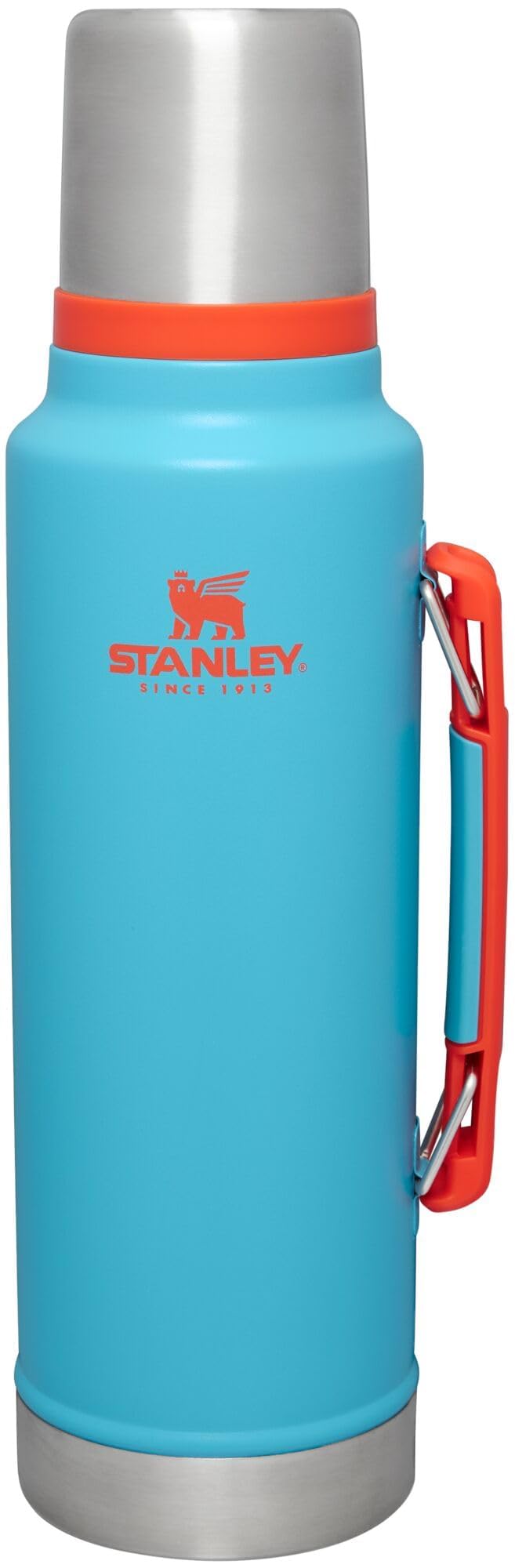 Stanley Classic Vacuum Insulated Wide Mouth Bottle - Pool - Bpa-Free 18/8 Stainless Steel Thermos For Cold & Hot Beverages - 1.5