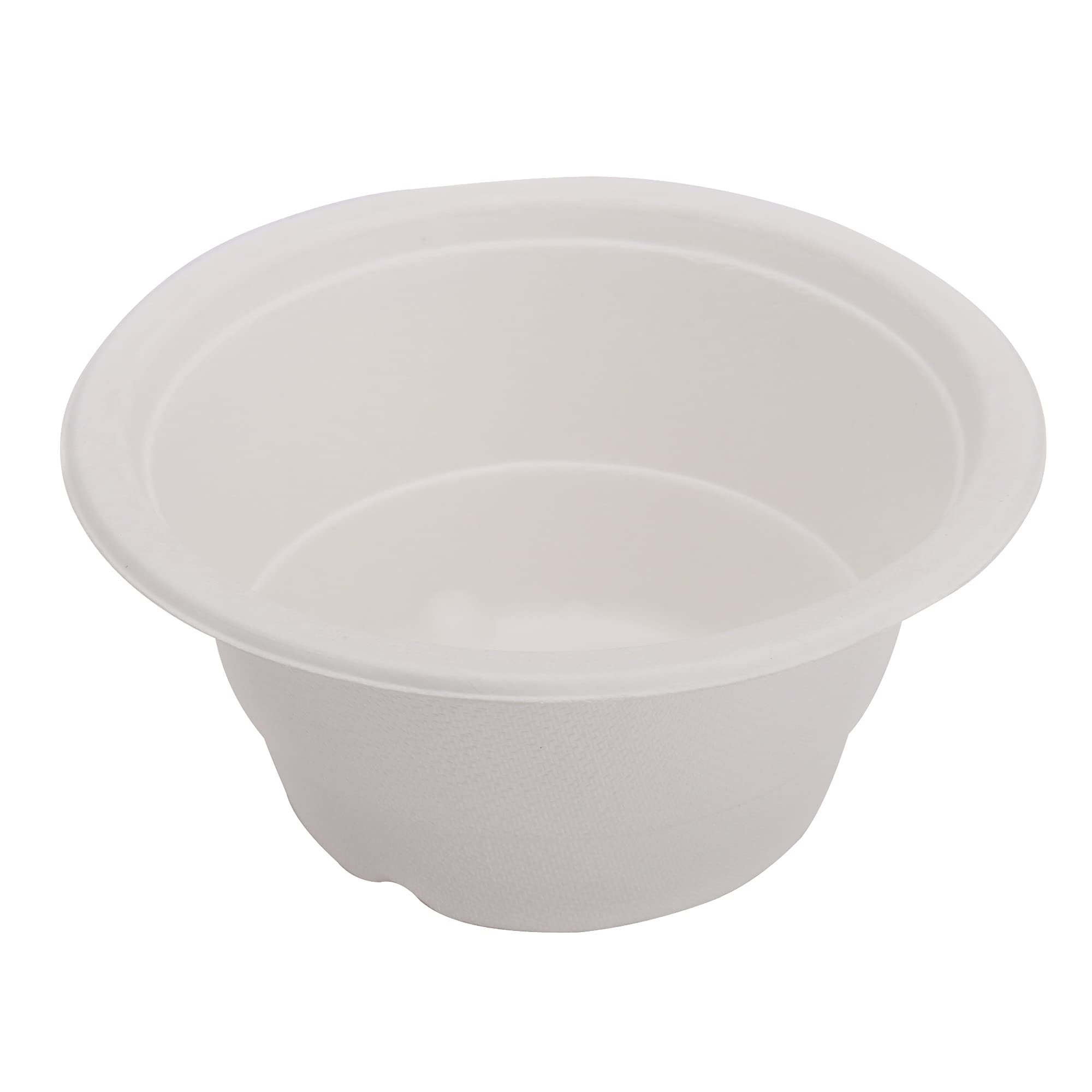 Ecoware 100% Natural, Biodegradable, Compostable, Ecofriendly, Safe & Hygienic Disposable 340 Ml Round Bowl  Medium Size (Pack 