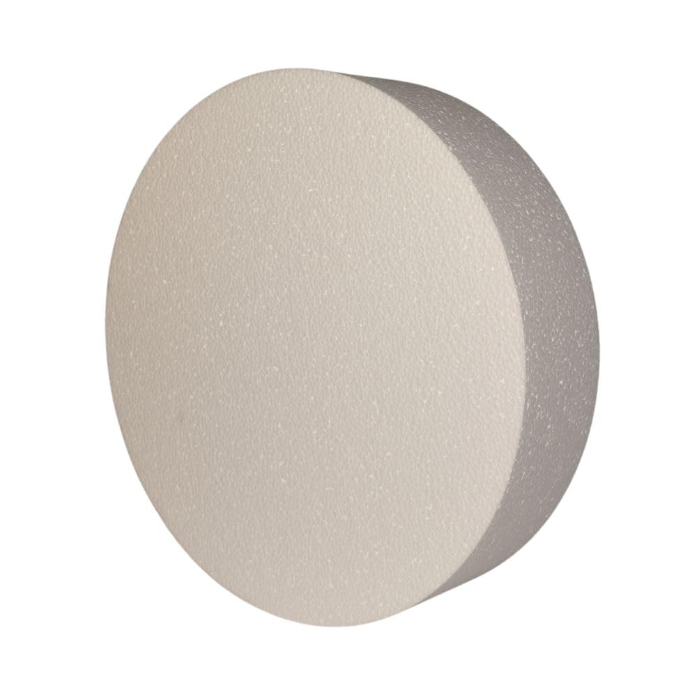 Golda'S Kitchen B0000Vyxpm Cake Dummy, 12'' X 3'', White
