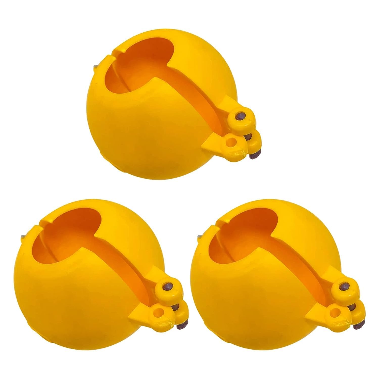 Garden Of Arts Ladoo Maker Mold Plastic Set of 3 in Three Sizes 1,2 and 3 No. Ladu Maker Mould Sancha for Ganpati Diwali Janmash