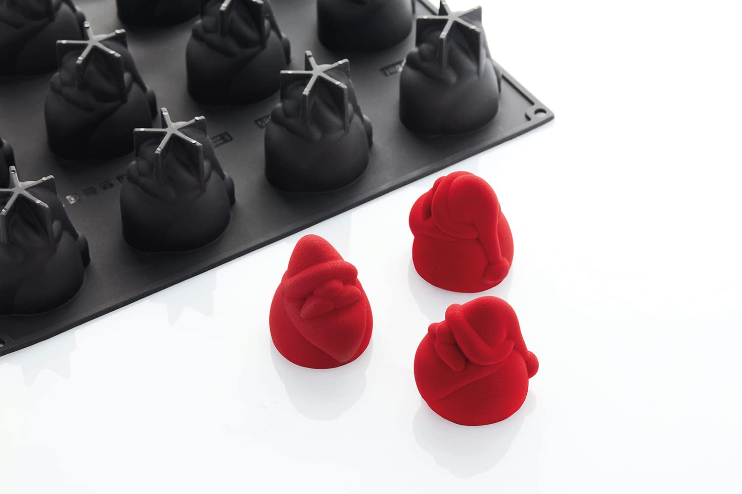 Pavoni Px4389 Pavoflex Silicone Baking Mold Freezing Mould, Santa Claus
