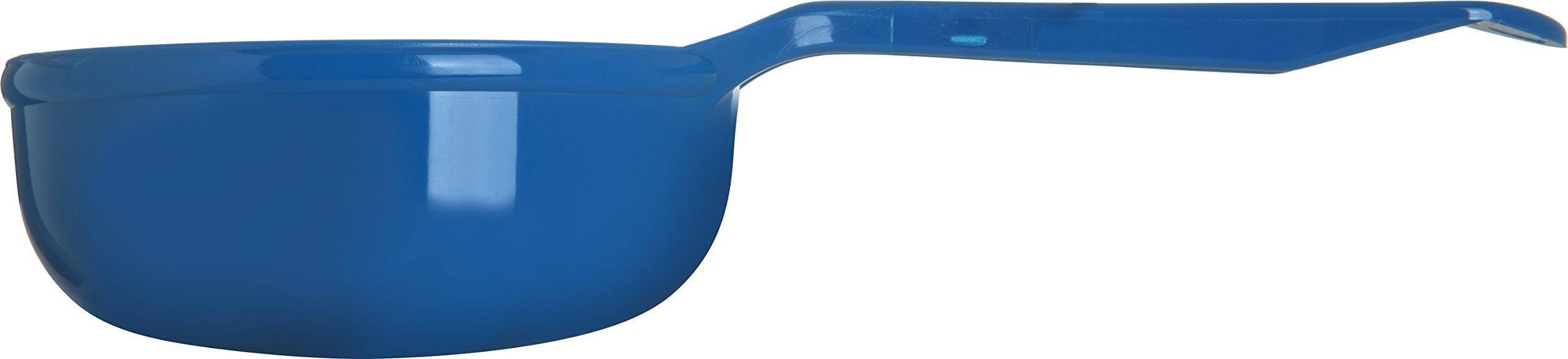 Cfs 493114 Solid Short Handle Portion Control Spoon, 8 Oz, Blue