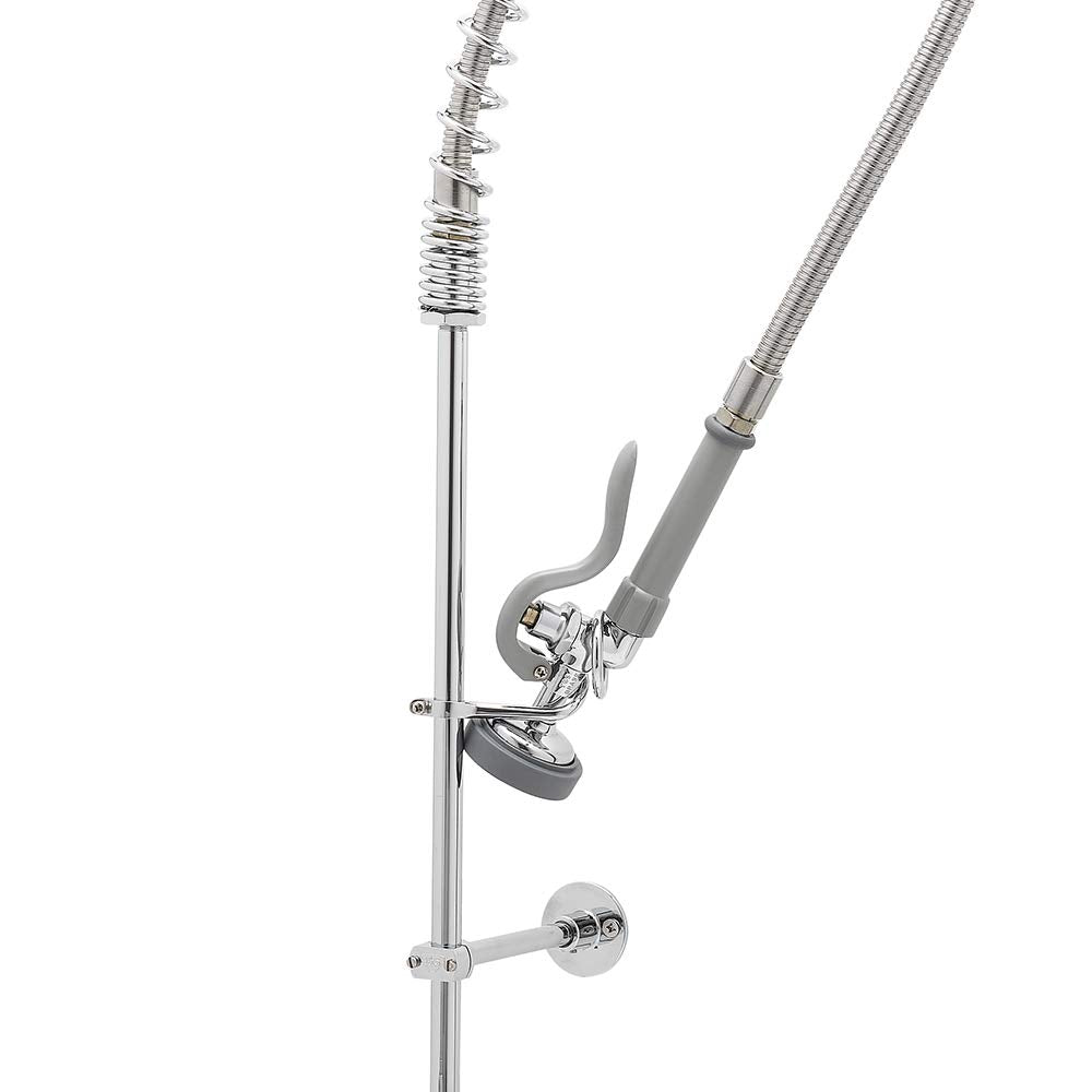 T&S Brass B-0107 Spray Valve For Use In Commercial Kitchens. Pre-Rinse Sprayer Meets New Department Of Energy Requirements With