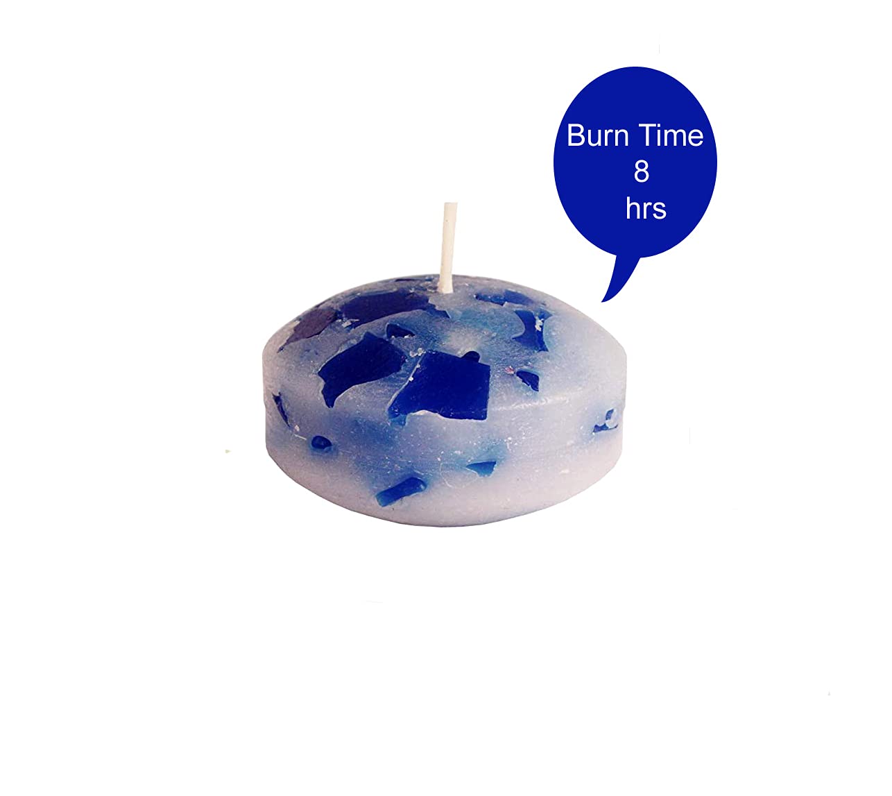 Pure Indian Candle Handpoured Forest Scented Floating Candle (10 .HRS) Burn Time PIC2019NC001, Pack of 4