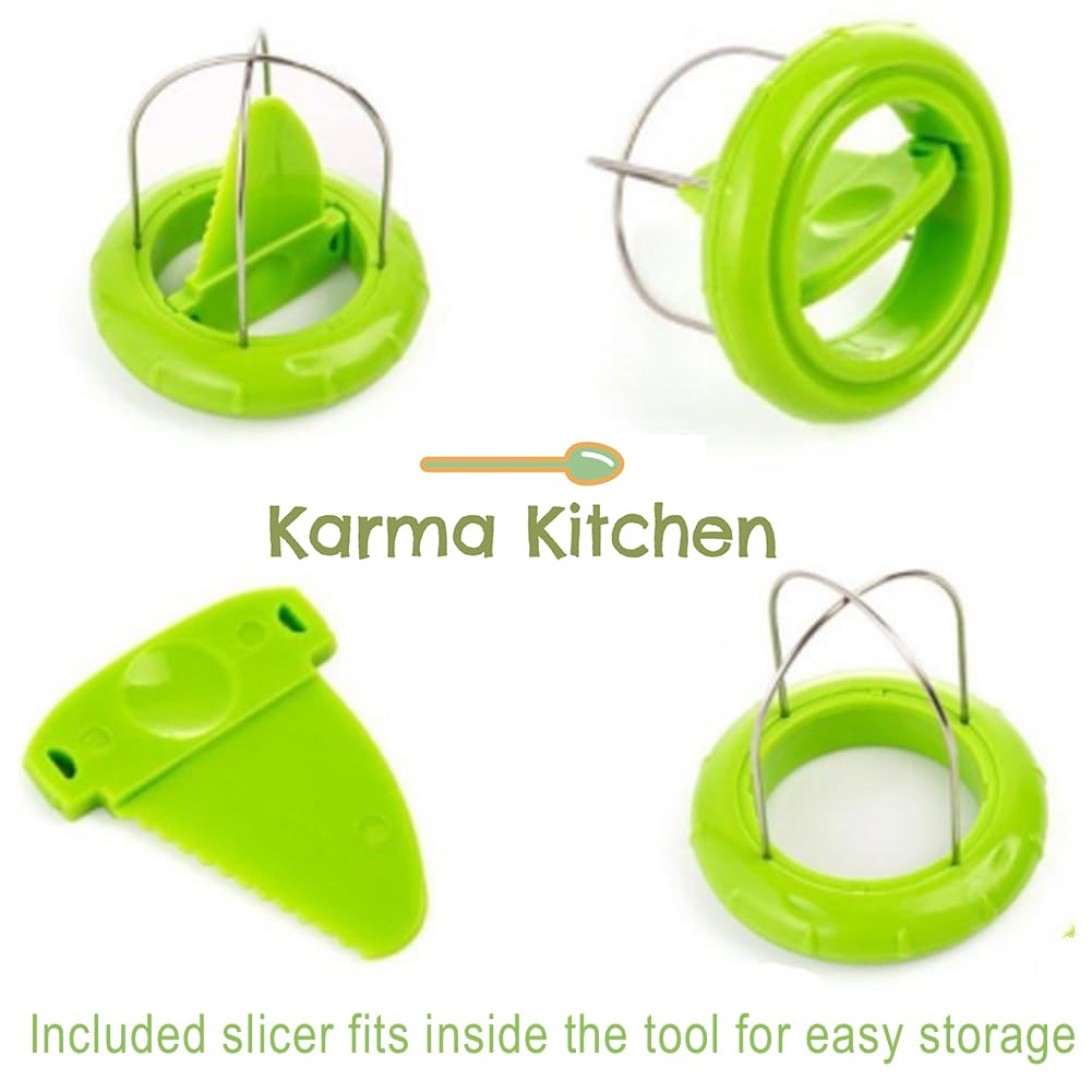 Fast Peel Any Fruit Or Soft Vegetable With Ease. Kiwi Slicer Peeler Pitter Scooper, Mango And Kimi Corer, Kiwi Fruit Scoop Kitch
