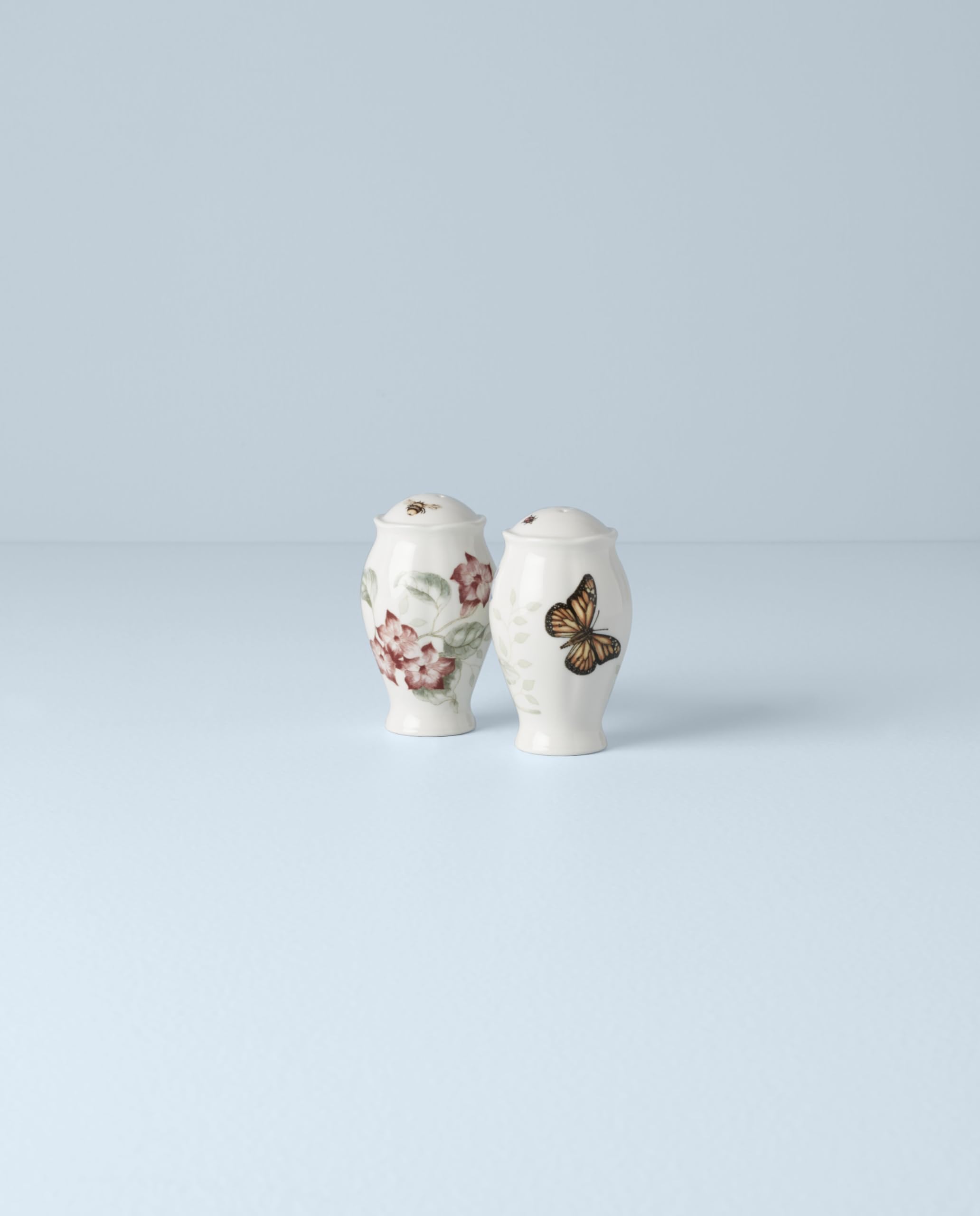 Lenox Butterfly Meadow Salt & Pepper Shakers  0.65 LB  Multi