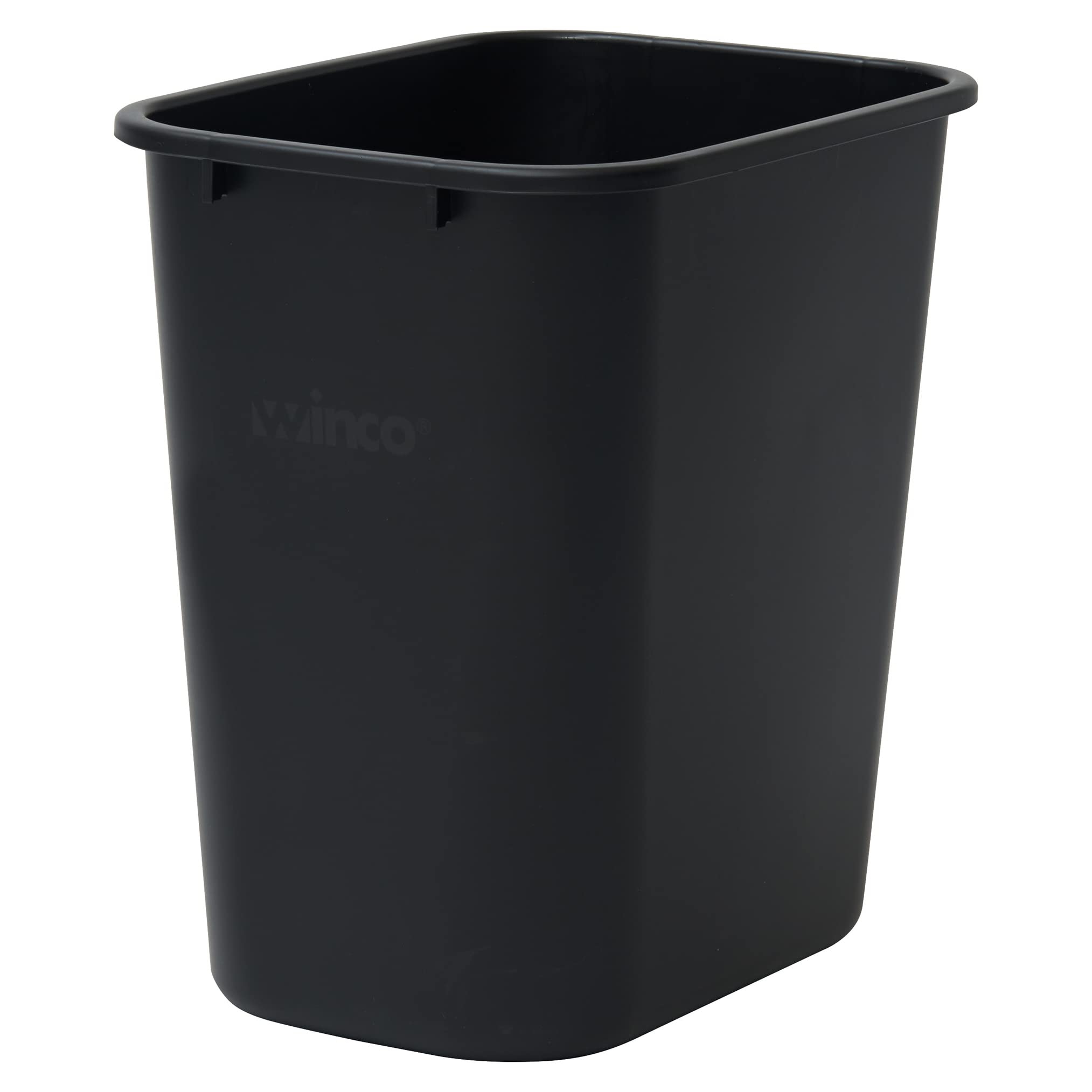 Superior Popcorn Company Pwr-28K Waste Basket, 7 Gallon, Black