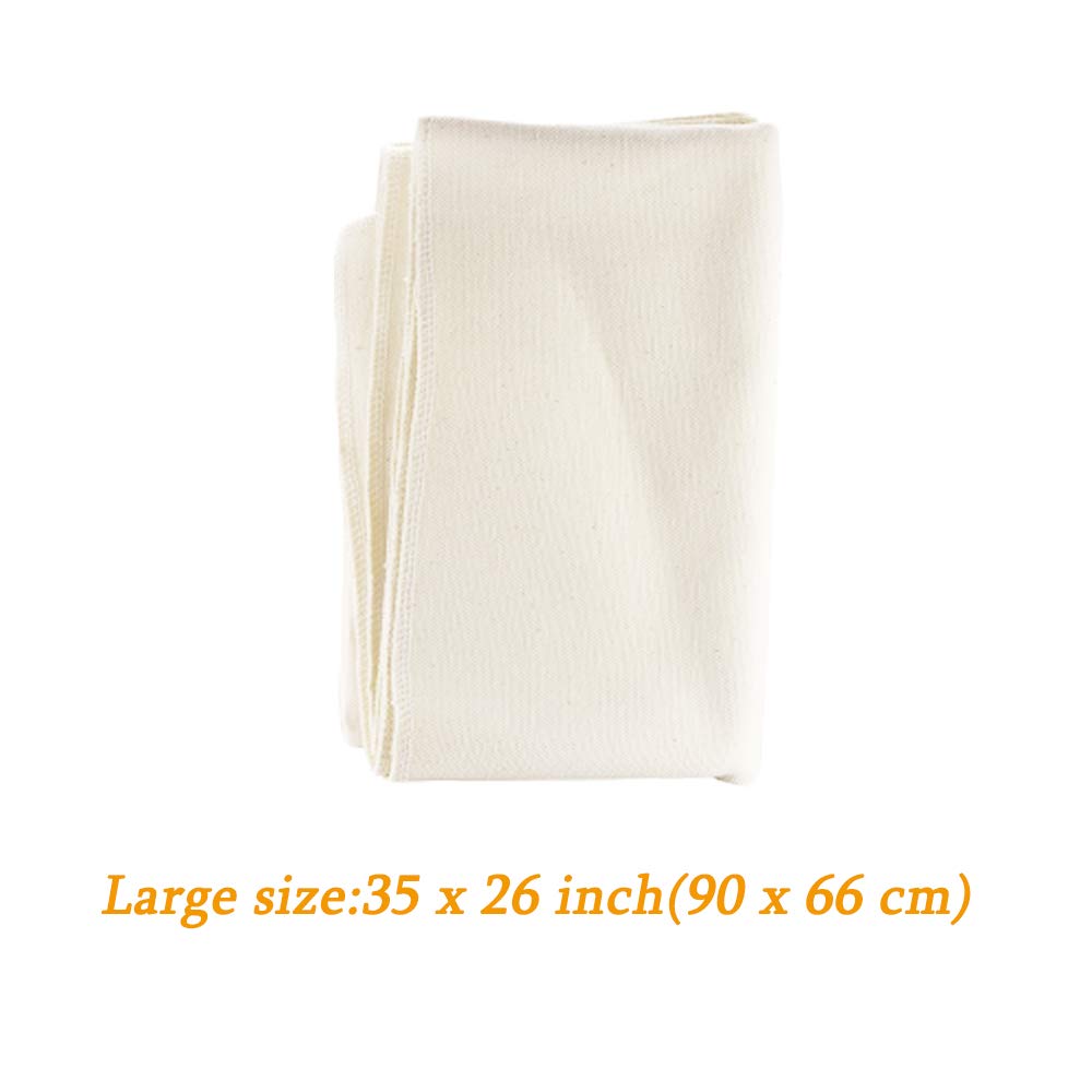 Professional Bakers Couche Extra Large 35 X 26 Inch,Heavy Duty Linen Pastry Proofing Cloth For Bread Dough Baking,Thick Baking B