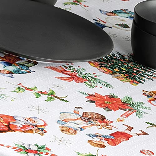 Maison D Hermine Chromo 100% Cotton Tablecloth Kitchen Dining Table Cloth For Rectangle Tables Farmhouse Tabletop Cover For Part