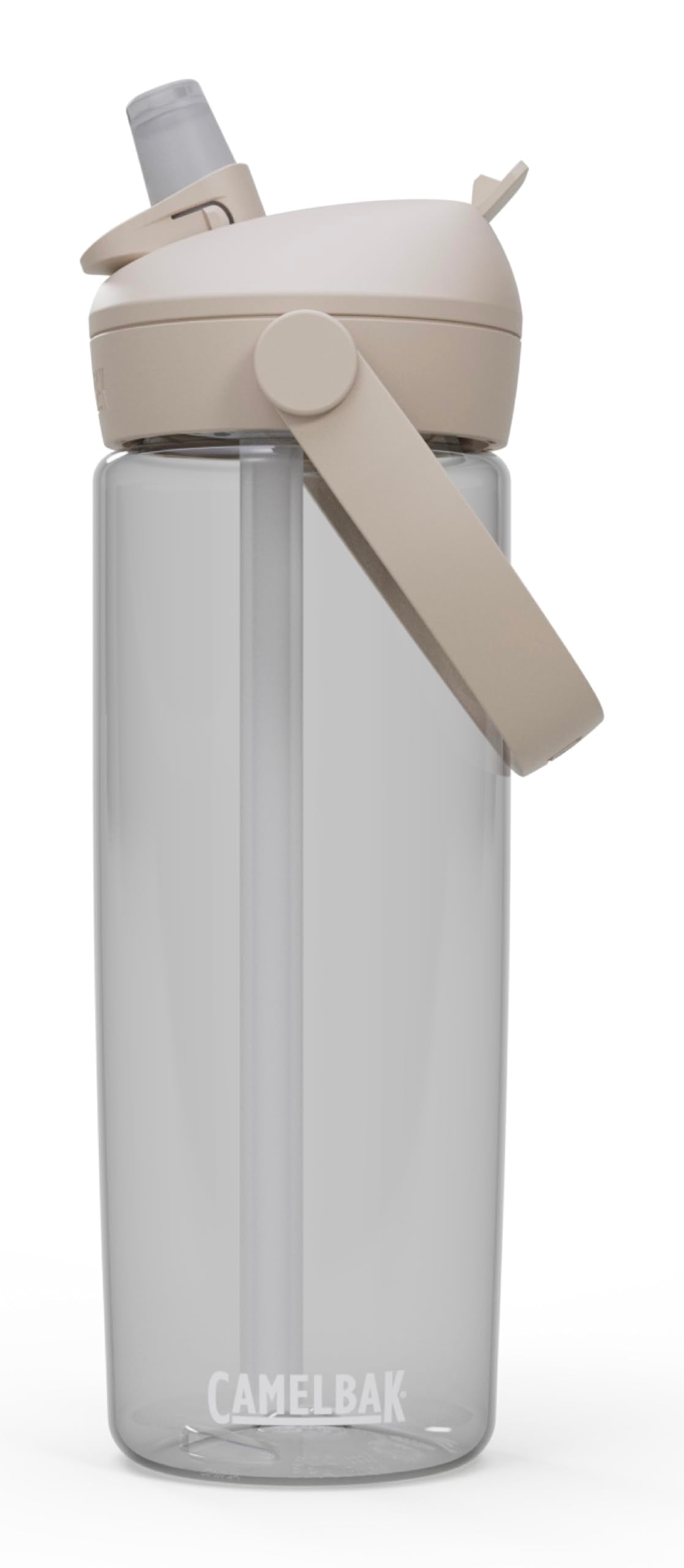 CamelBak Thrive Flip Straw Tritan Renew Water Bottle Clear, 20oz