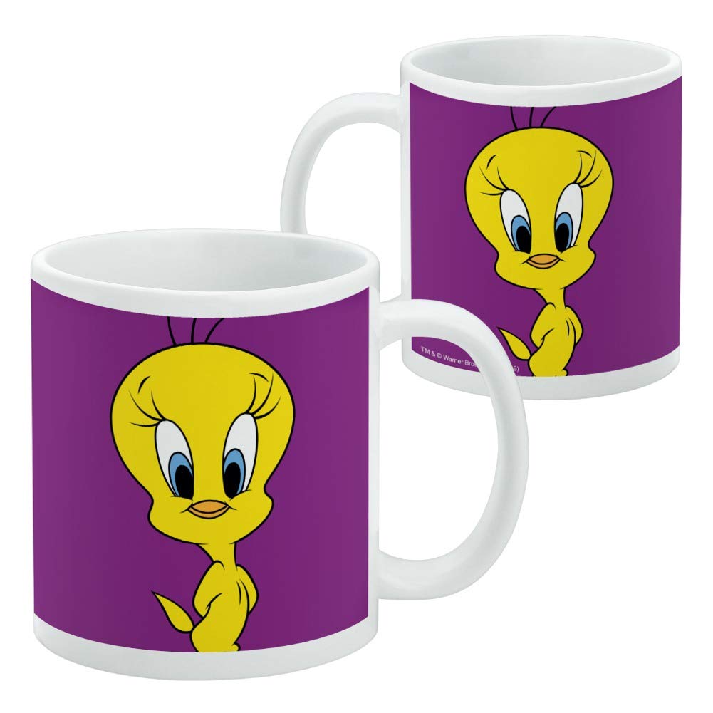 GRAPHICS & MORE Looney Tunes Tweety Bird Ceramic Coffee Mug, Novelty Gift Mugs for Coffee, Tea and Hot Drinks, 11oz, White