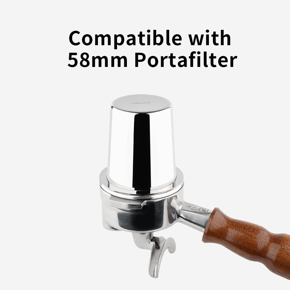 Watchget 58Mm Dosing Cup, Espresso Coffee Dosing Cup Compatible With 58Mm Portafilters, Stainless Steel Espresso Machine Accesso