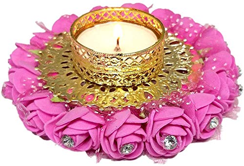 Pride Store Tealight Candle Holder for Home Decor, Diwali Gift, Candle Diya, Candle for Birthday, Diwali, Festival Decoration 3.