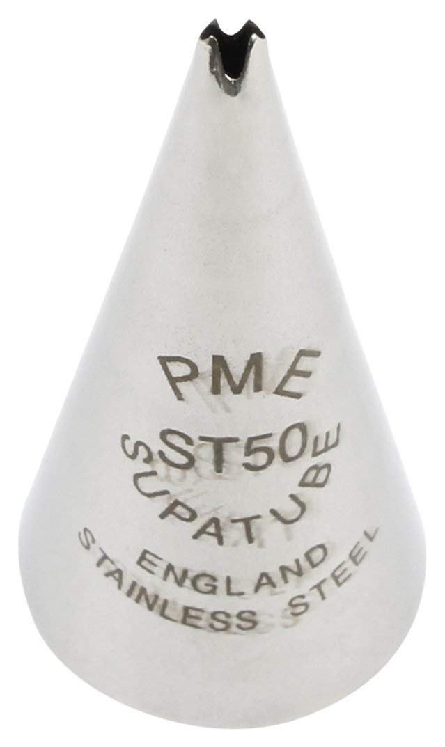 Pme Professional Seamless Stainless Steel Supatube Small Leaf #50, Standard, Silver