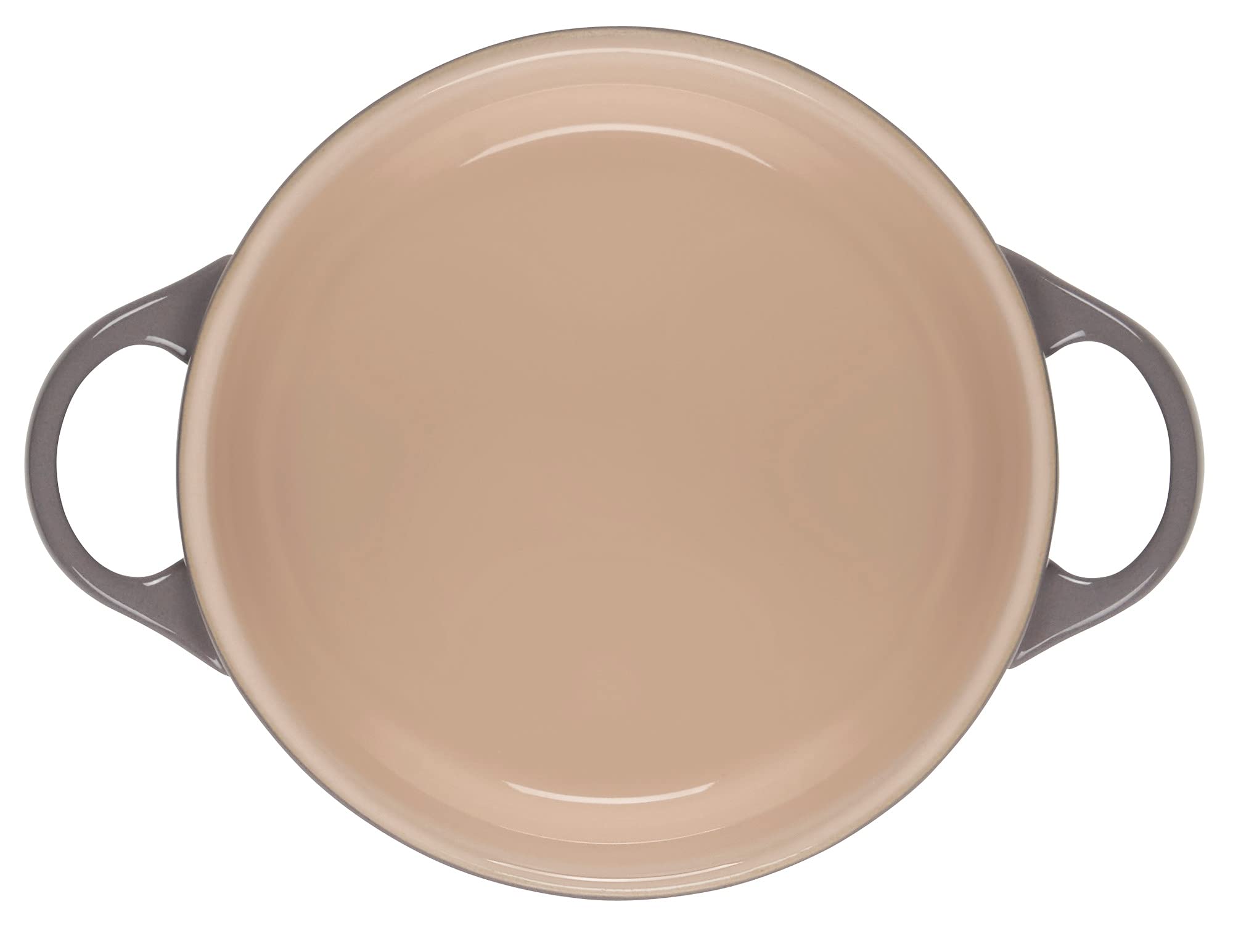 Le Creuset Stoneware Mini Round Cocotte, 14 Oz., Oyster
