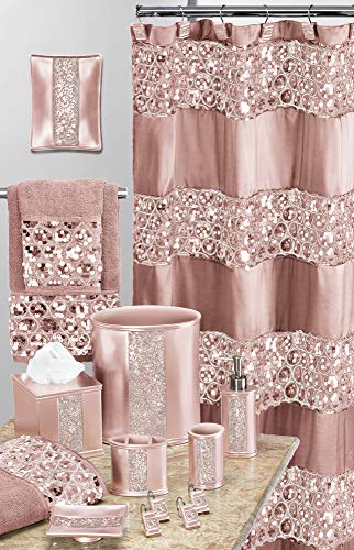 Zahari Home Sinatra Bath Tooth Brush Holder Modern Tooth Brush And Toothpaste Holder, Blush