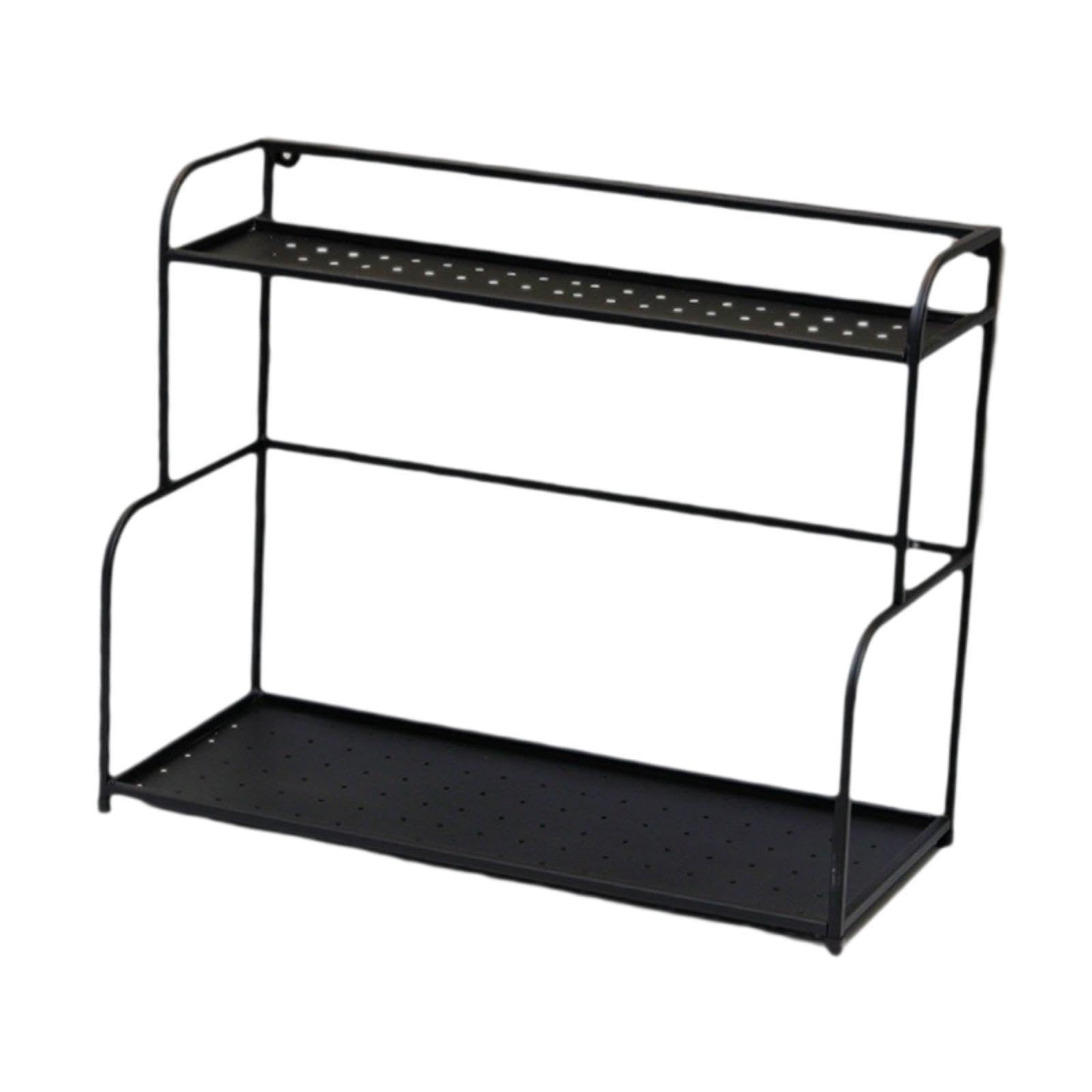 The Style Sutra 2 Layer Spice Rack Countertop Shelf Organizer For Living Room Cupboard Table