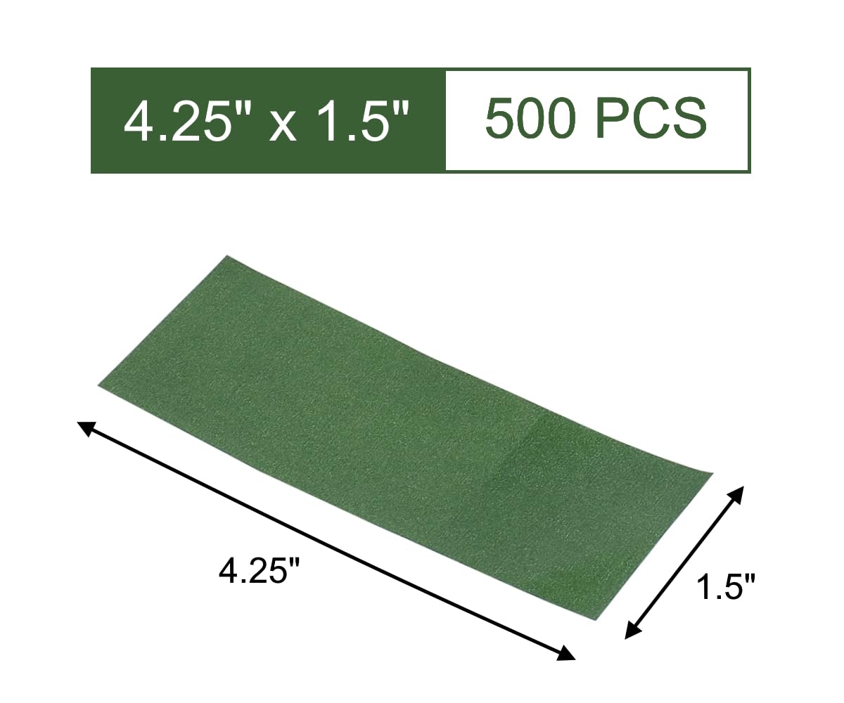 Gmark Paper Napkin Band Box Of 500 (Hunter Green), Paper Napkin Rings Self Adhesive Gm1054A