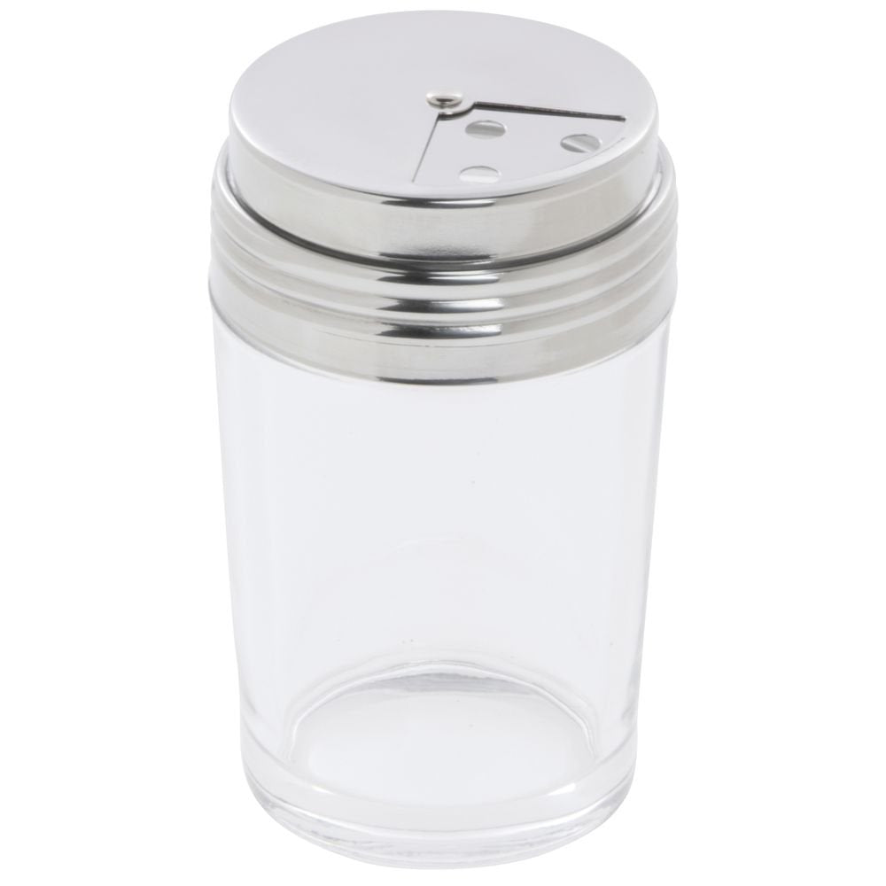 American Metalcraft Gladt6 Shaker, Glass W Dial Top, 6 Oz.