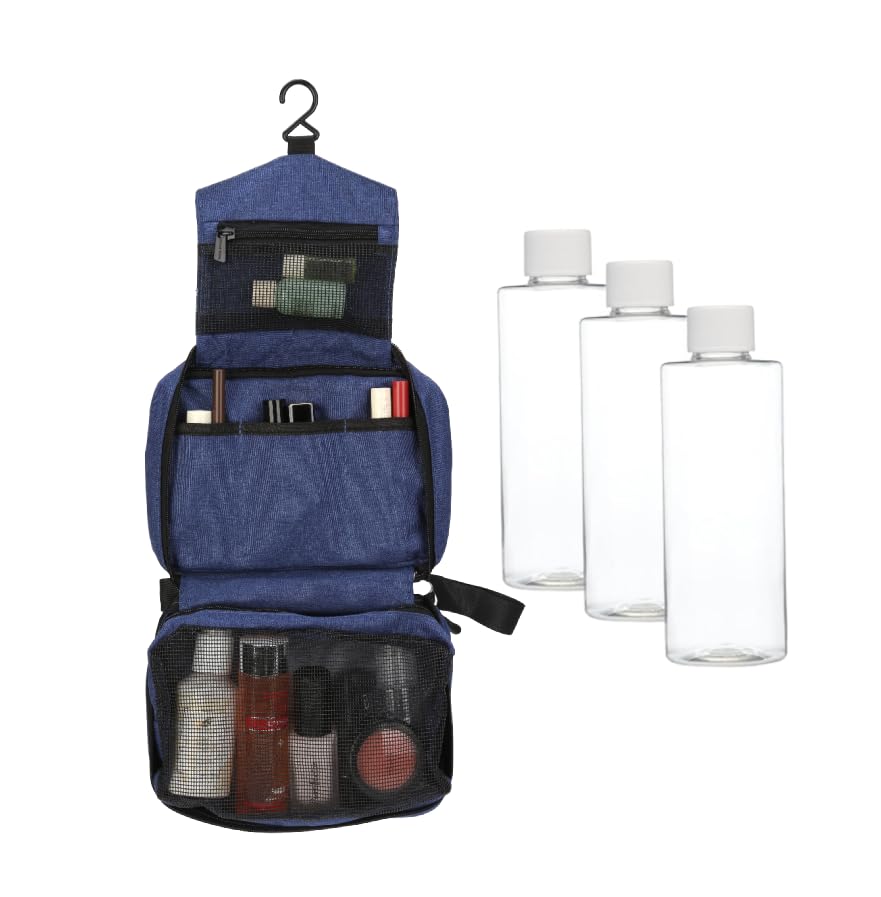 Cadet Home Solutions USA-Made Refillable Bottles (Plastic Screw-Top 3pack 4oz)