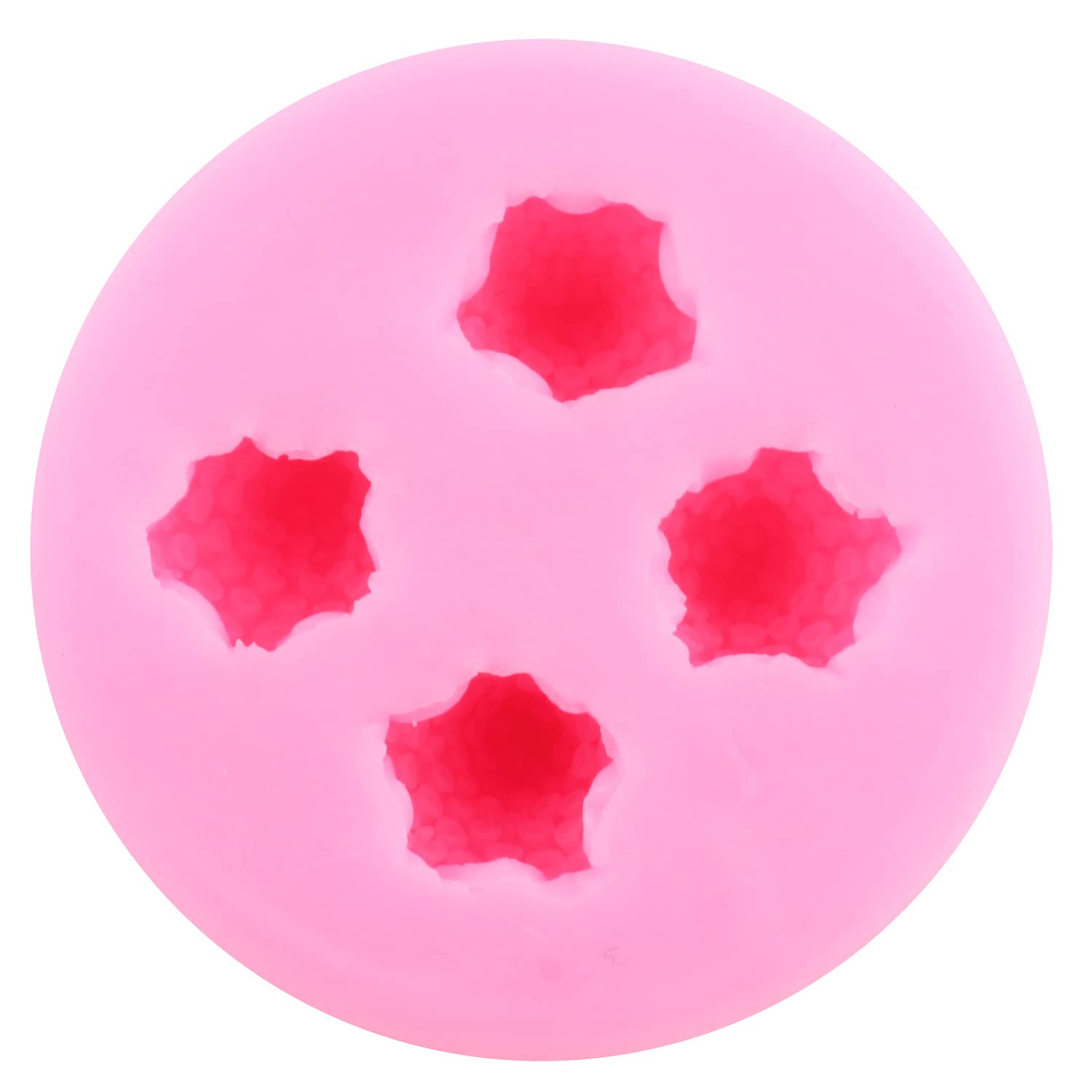 Mujiang Strawberry Silicone Molds Strawberry And Flowers Fondant Mold Strawberry Mold For Cake Decorating Cupcake Topper Candy C