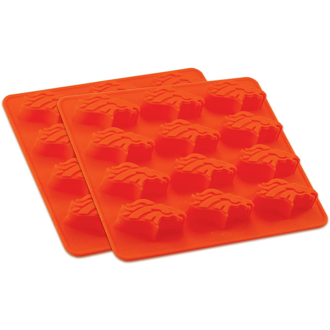 Denver Broncos Ice Trays 2Pk