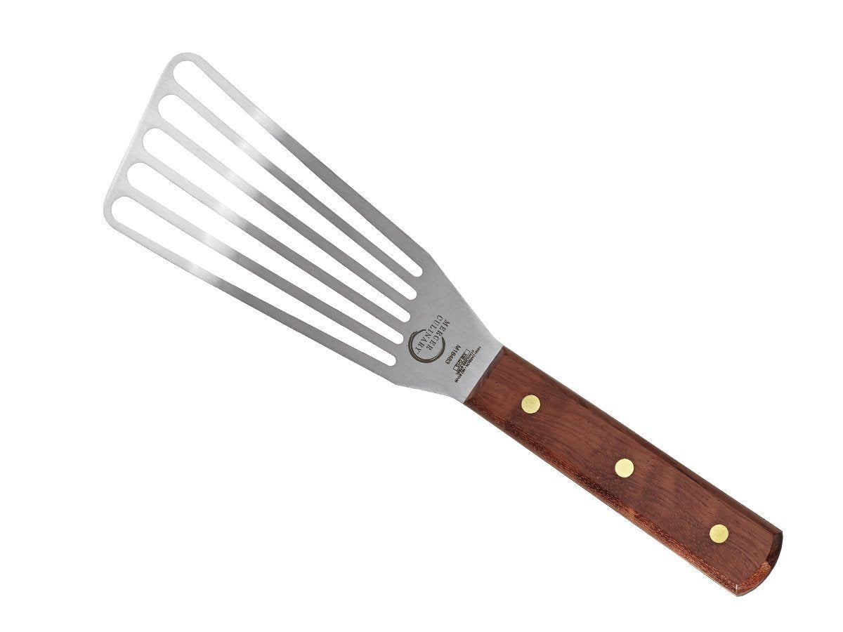 Mercer Culinary Praxis Rosewood Handle Fish Turner, 6 Inch X 3 Inch