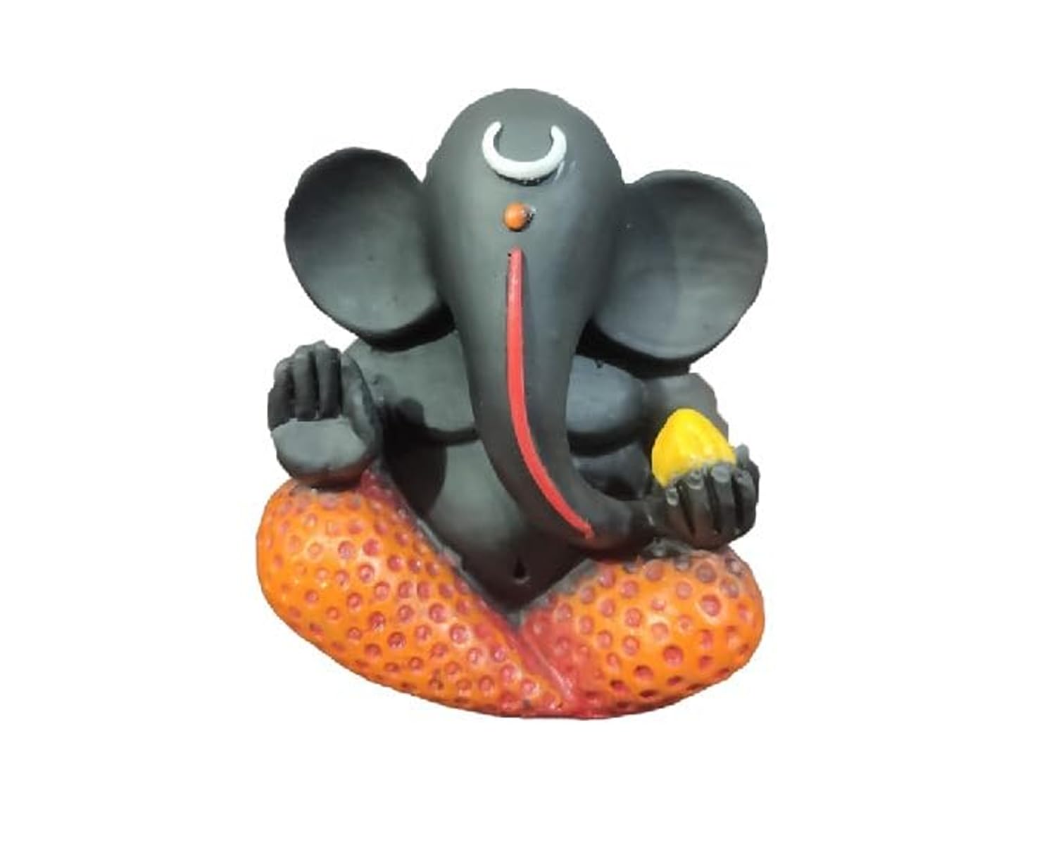 Shivmyra Lord Ganesh Idol Ganesha Idol Ganpati Vinayaka Idol Brown Metal Statue For Home Decor Car Dashboard Mandir Pooja Murti 