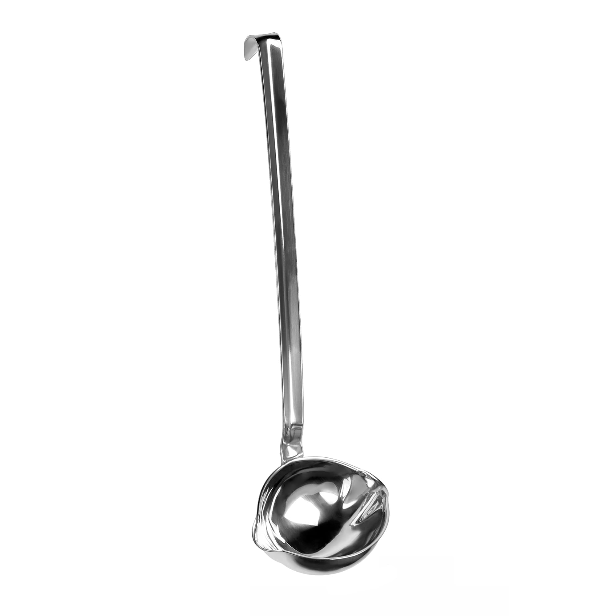 Fox Run Farm To Table Stainless Steel Canning Ladle, 13.8 Metal Soup Ladle