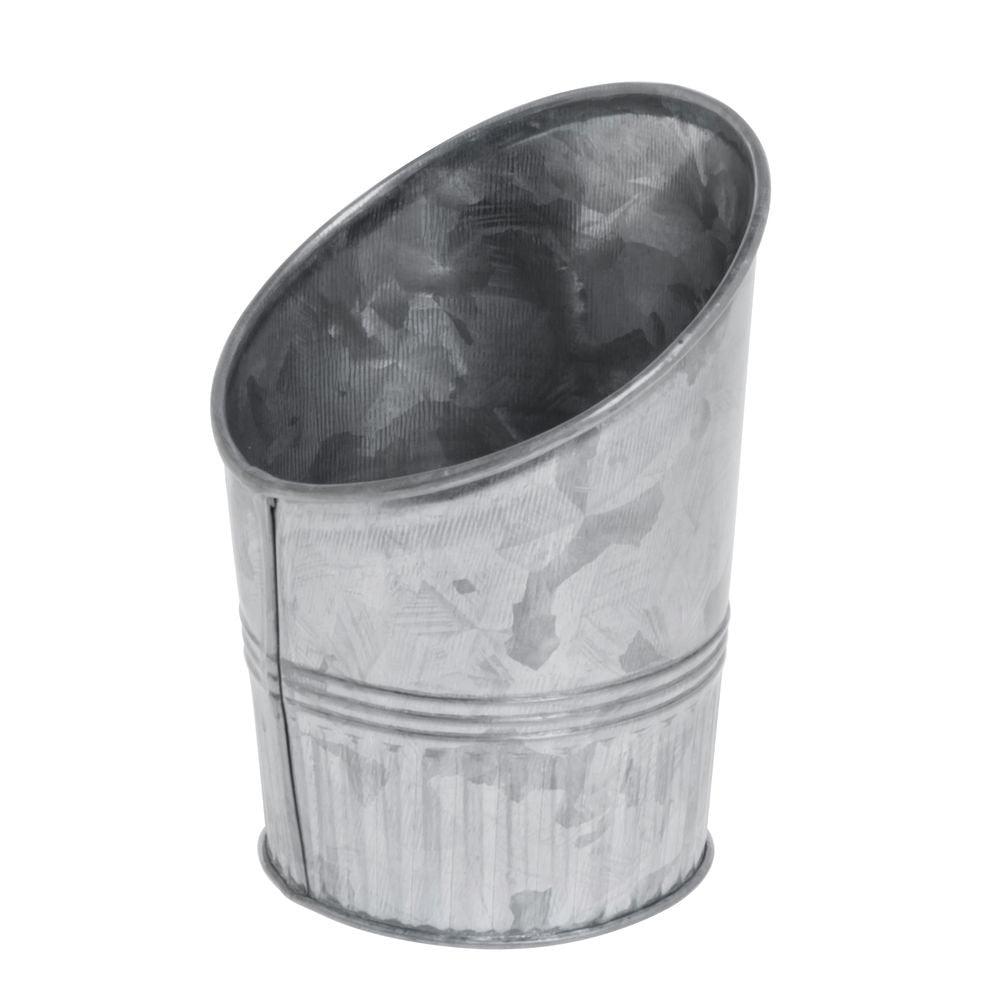 American Metalcraft Gfc45 Galvanized Fry Cup, Angled, 10 Oz. Capacity, 3-1/2'' Dia., 4-1/2'' H
