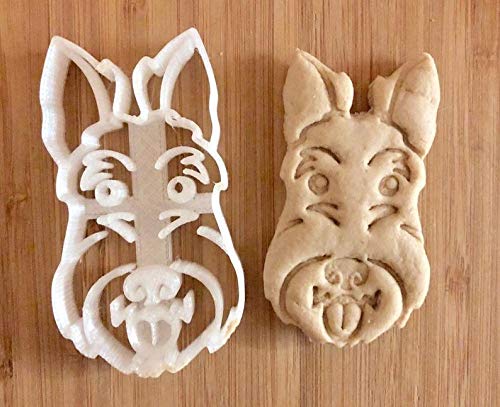 Scottish Terrier Cookie Cutter And Dog Treat Cutter - Dog Face - 3 Inch