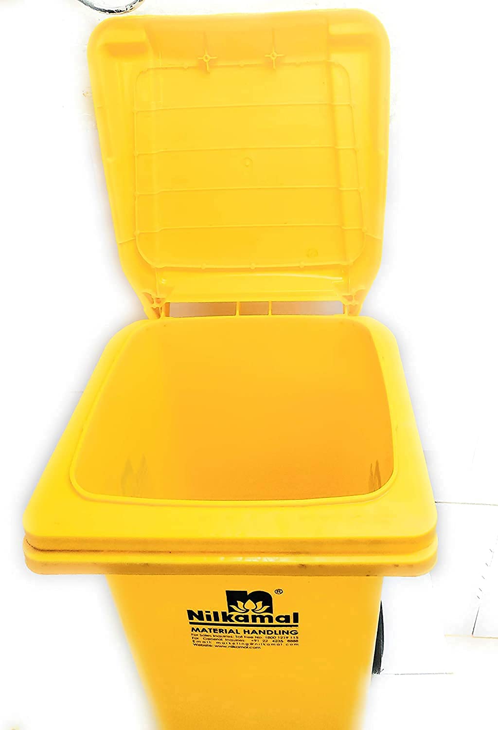Nilkamal Dustbin | 120 Liter | Color options available | Dustbin with wheels | Outdoor garbage cans | Big dustbin with lid outdo