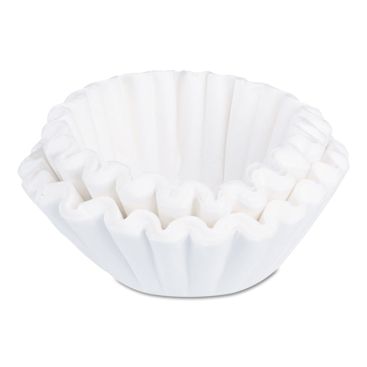 Bunn A101M500S Coffee Brewer Filters, 10-Cup, Basket, White