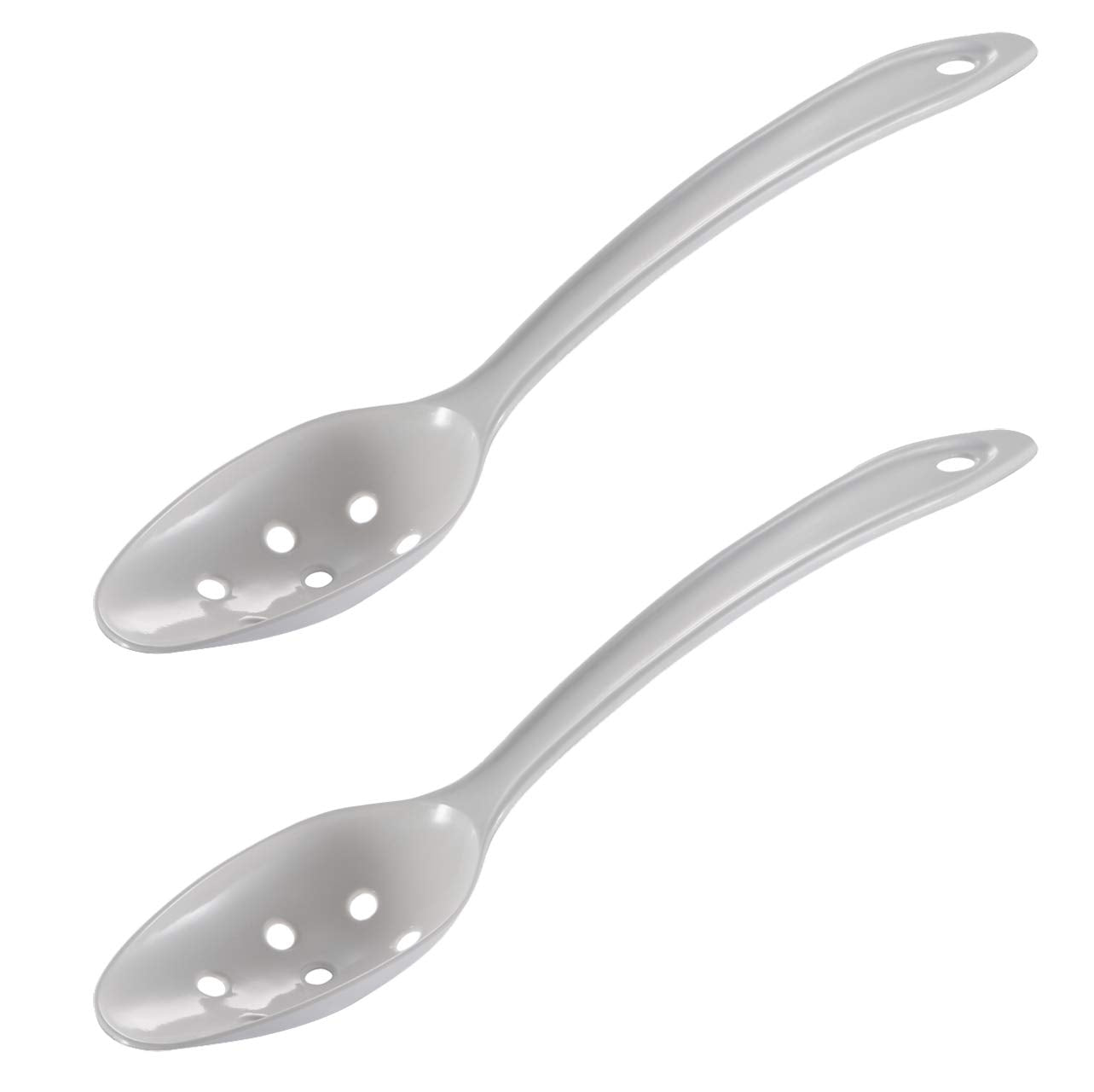 Hutzler Lopol Nylon Straining Spoon, 11'', White