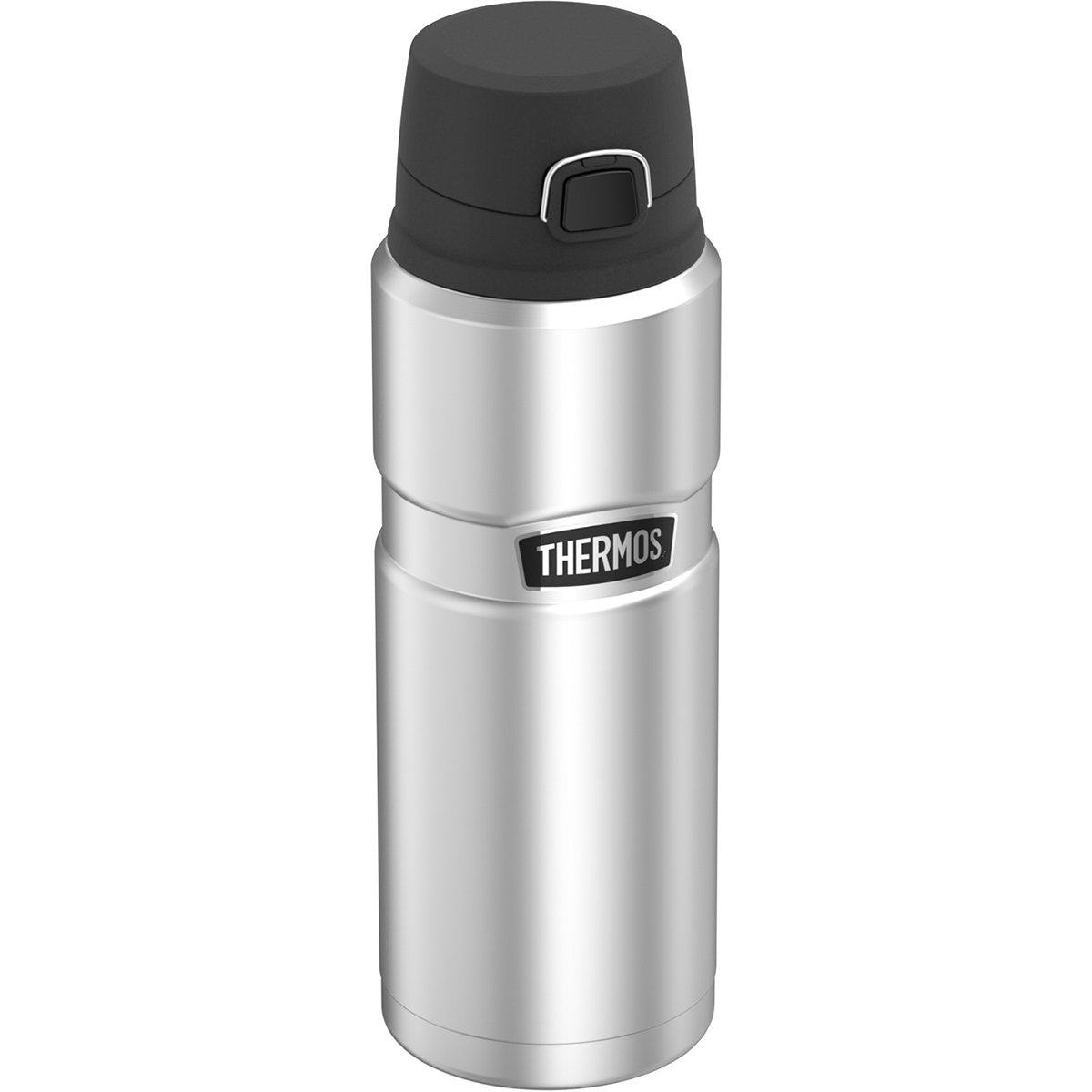 THERMOS Stainless King Vacuum-Insulated Drink Bottle  24 Ounce  Matte Steel