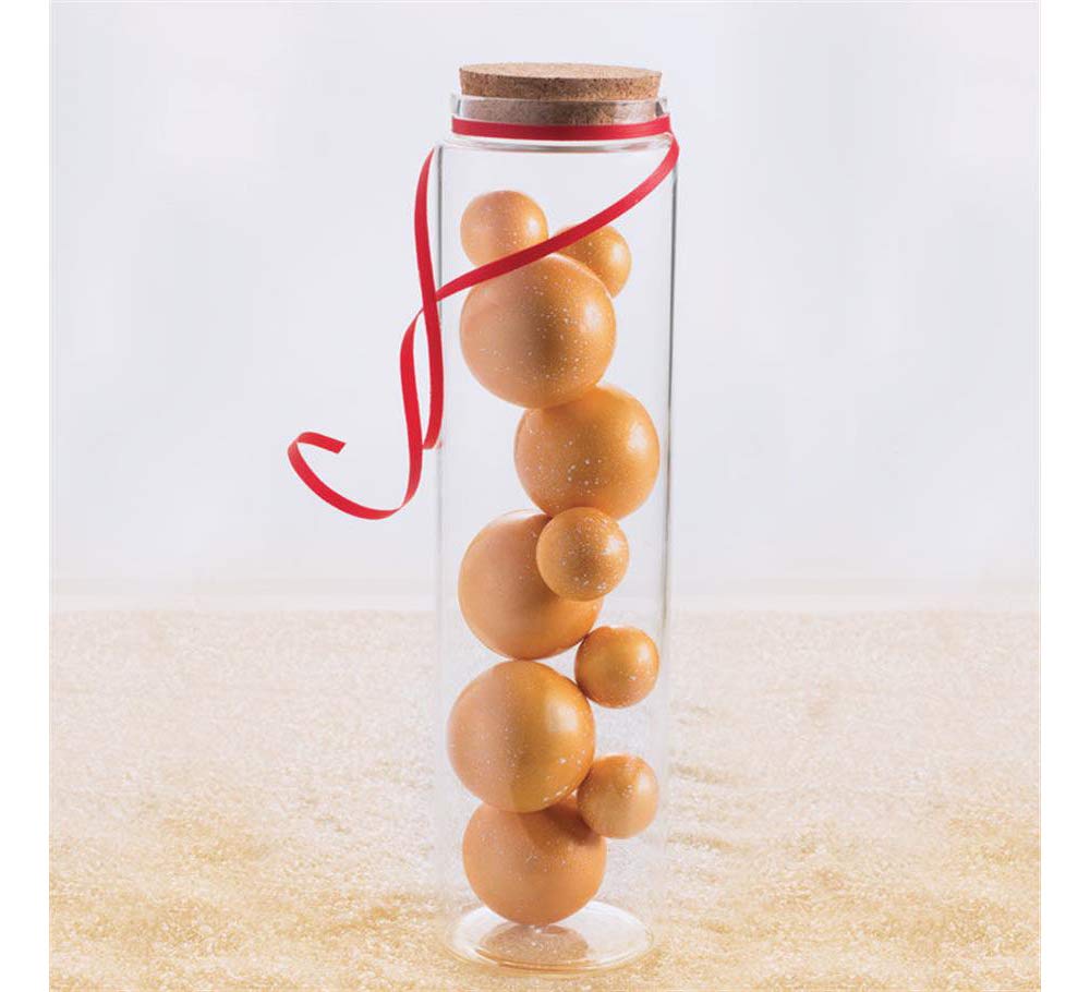 Martellato 20Sf001 Set Of 6 Hemisphere Molds From 100Mm To 200Mm