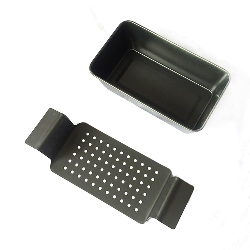 JYDanbady Meatloaf Pan with Drain Tray, 9 Inch x 5 Inch  Large BPAFree Oven Loaf Pan for Baking, Bread, Cakes, Roasting Meat,