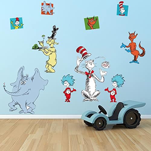 Runtoo Kids Wall Decals Kids Back To School Wall Art Stickers Education Nursery Classroom Wall Decor Birthday Party Gift, Charac