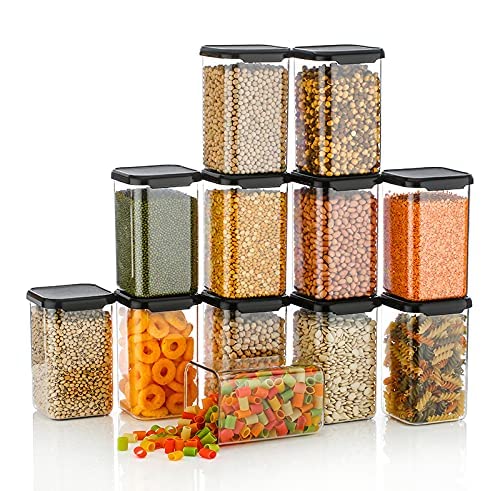 Kitchenwell 1100 Ml Air Tight Containers For Kitchen Organizer Storage Set, Kitchen Accessories Items Kitchen Storage Set Kitche
