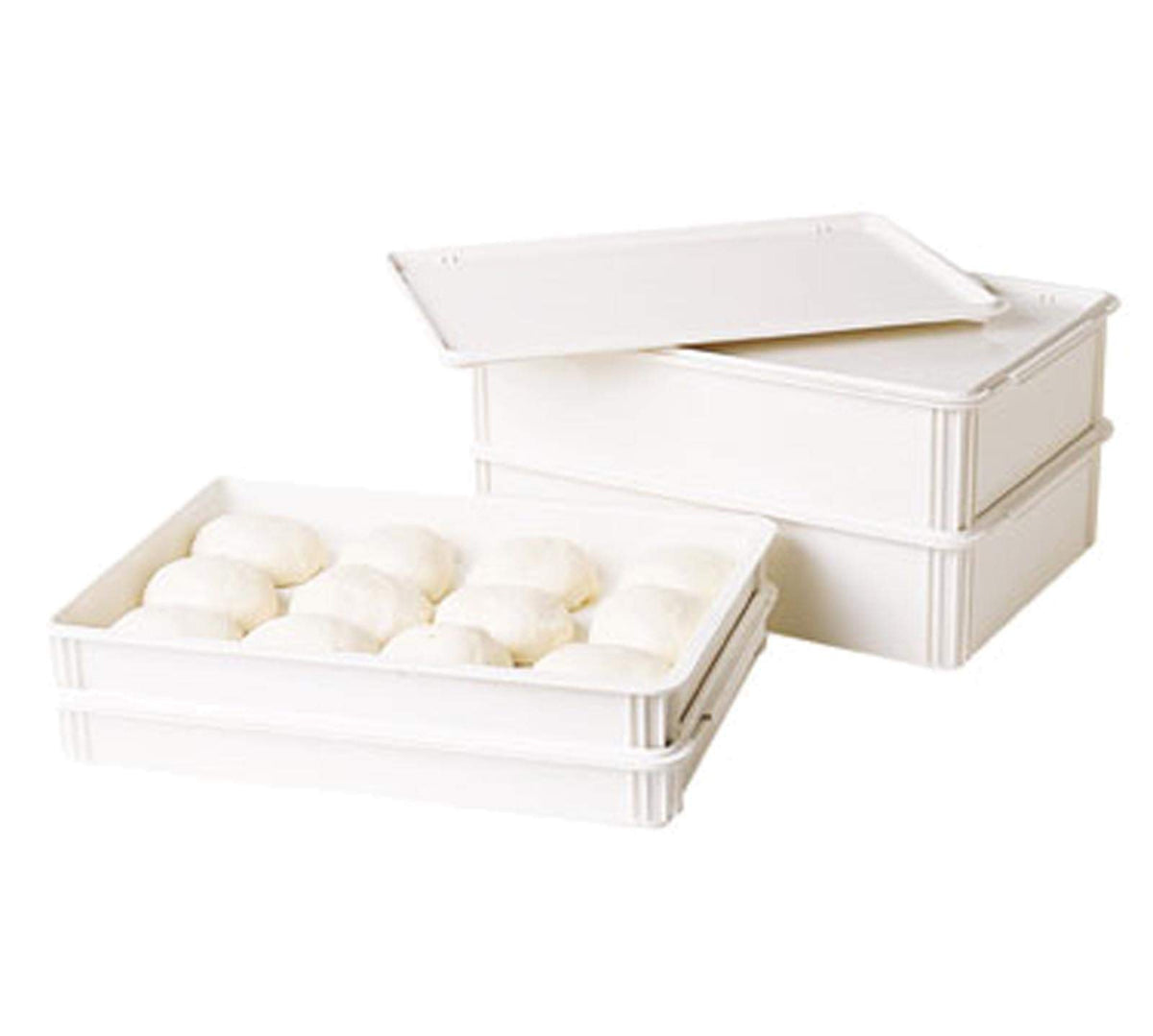 Cambro Dbc1826Cw148 White 18'' X 26'' Pizza Dough Box Cover