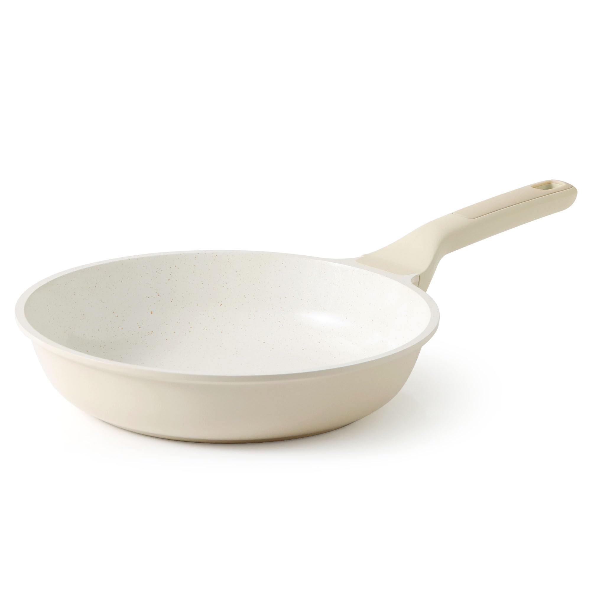 SENSARTE Ceramic Frying Pan Nonstick 9.5-Inch, Healthy Non Toxic Skillet, Induction Compatible Omelet Pan with Heat Resistant Ha