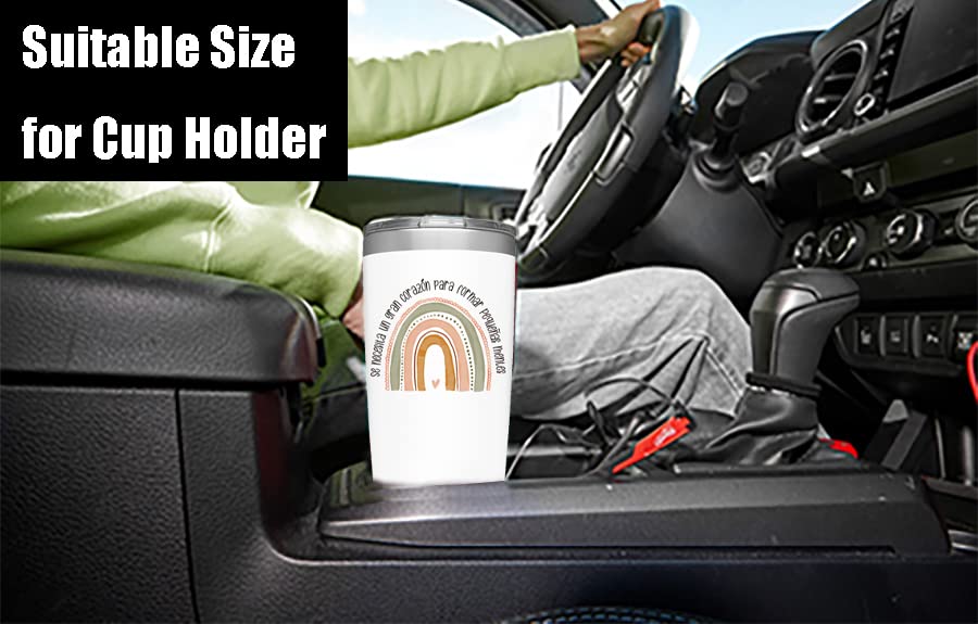 1Step2Dream Spanish Teacher Gifts Coffee Mug - Se Necesita Un Gran Corazon Para Formar Pequen~As Mentes Cute Idea For Appreciati