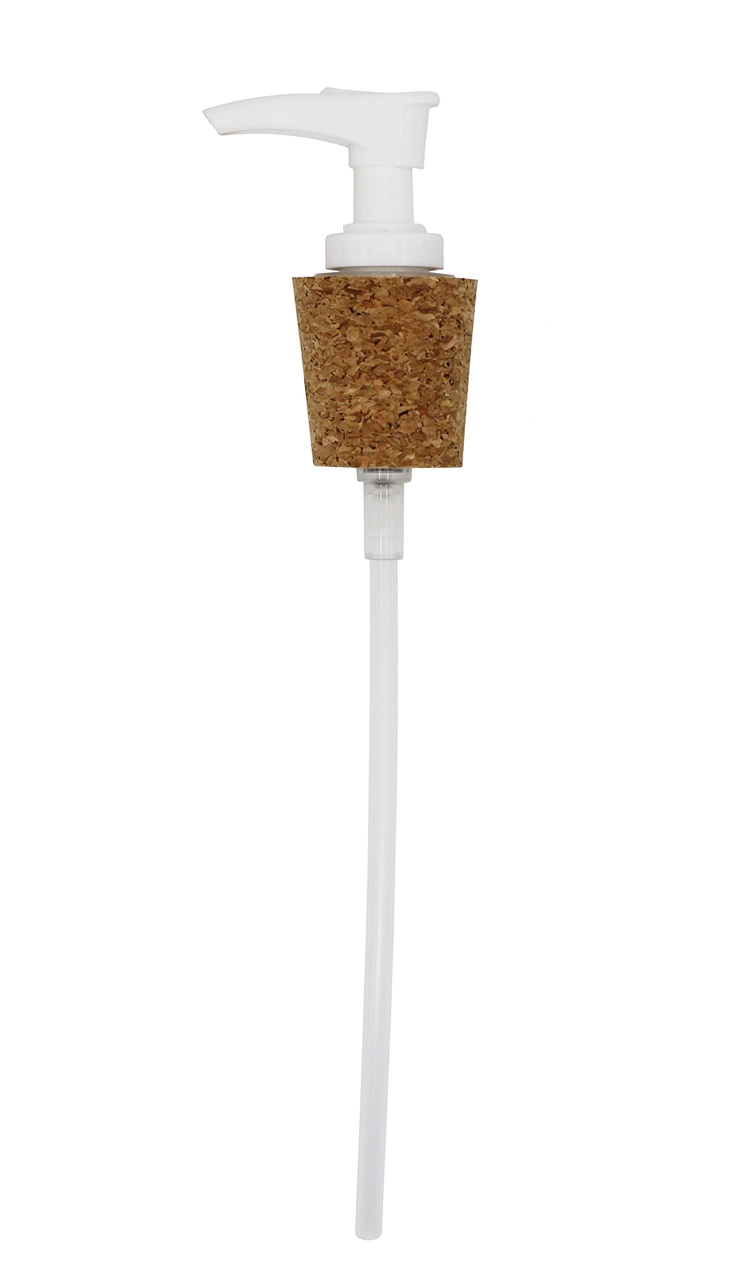 Creative Hobbies White Pump Dispenser Has Cork Stopper For Easy Press-In Fit (Pkg/5)