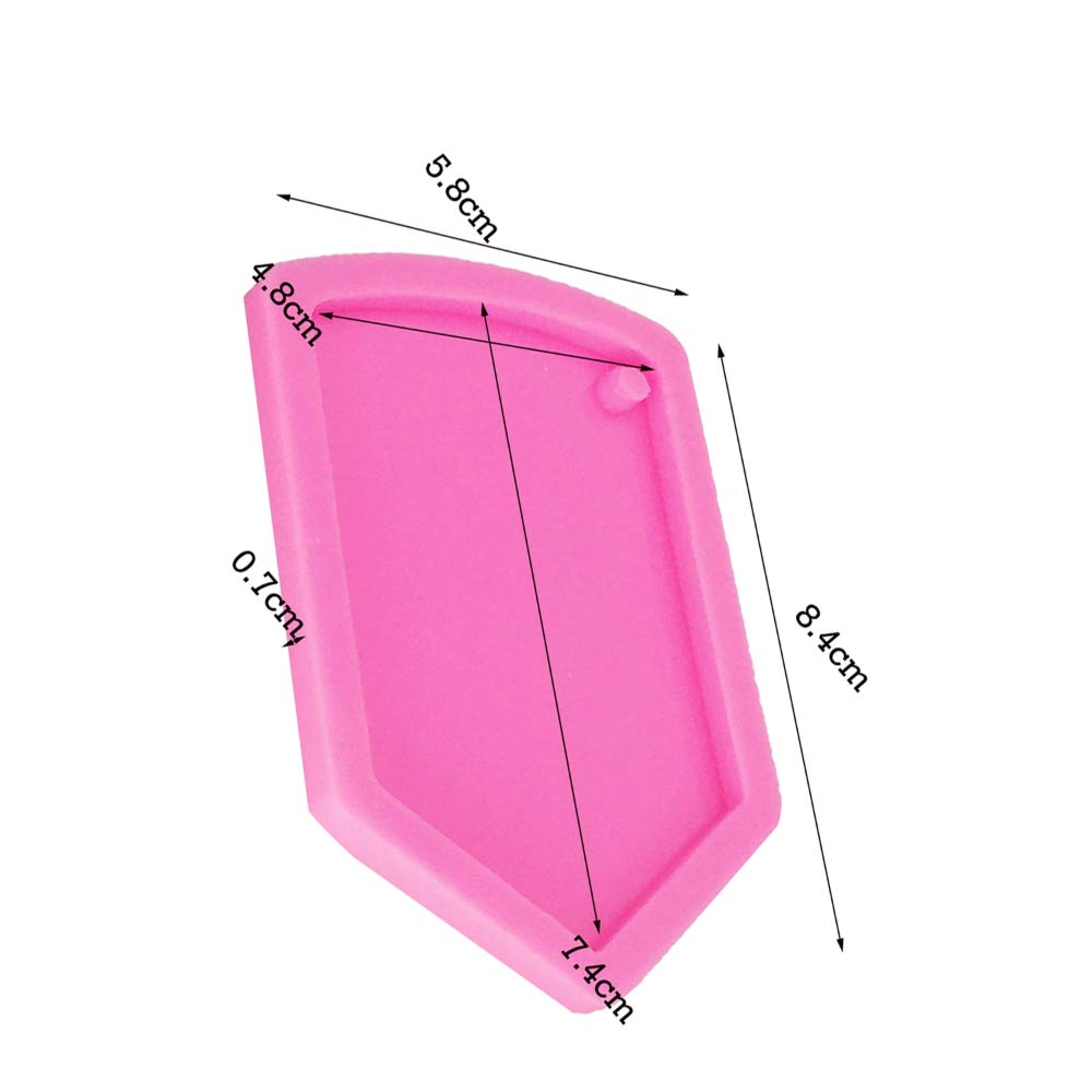 3 Pcs Pencil Shape Keychains Pendant Silicone Mold For Diy Crystal Handmade Fondant Mold Chocolate Cupcake Cake Topper Decoratio