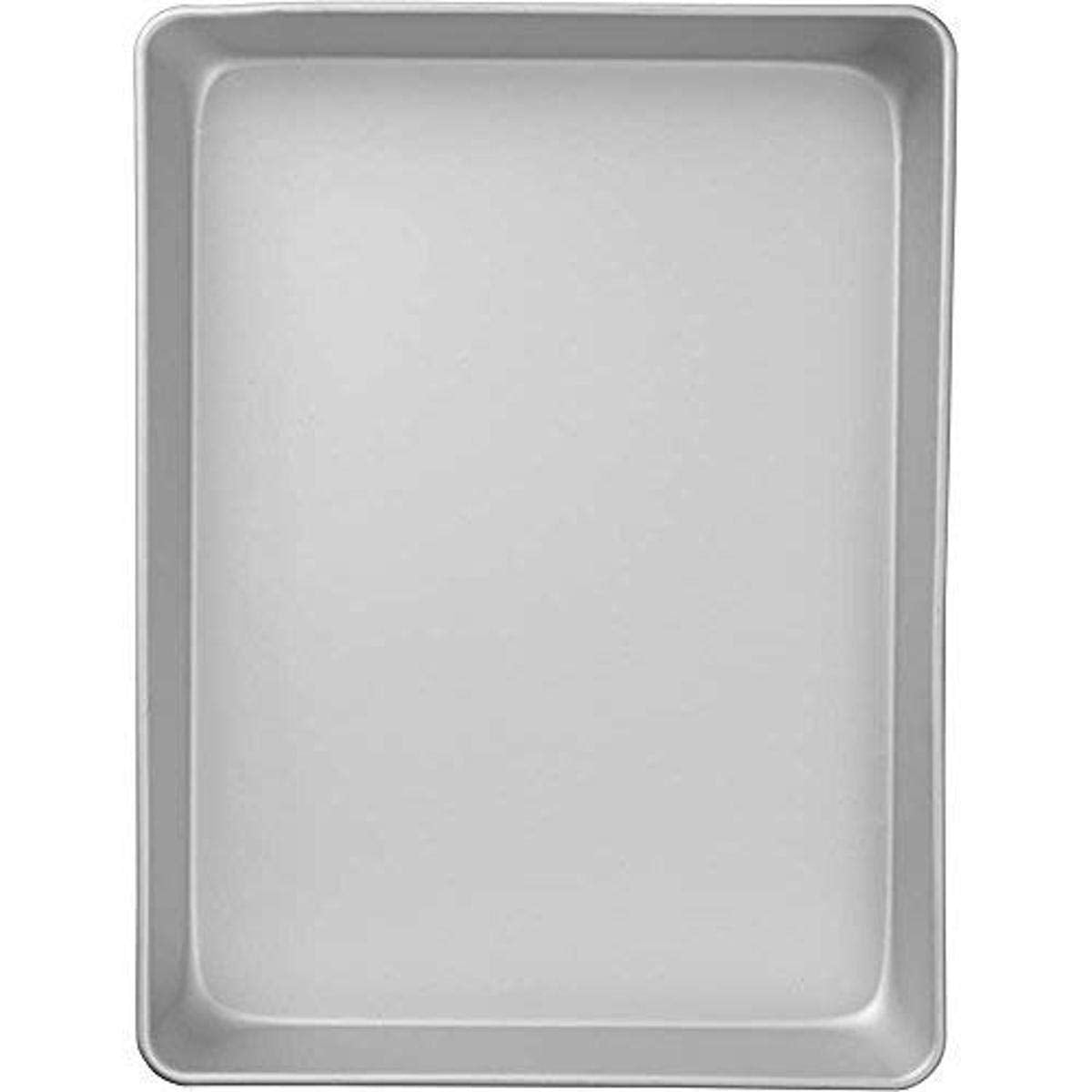 Wilton Performance Pans Aluminum Medium Sheet Cake Pan, 11 X 15-Inch, Aluminum